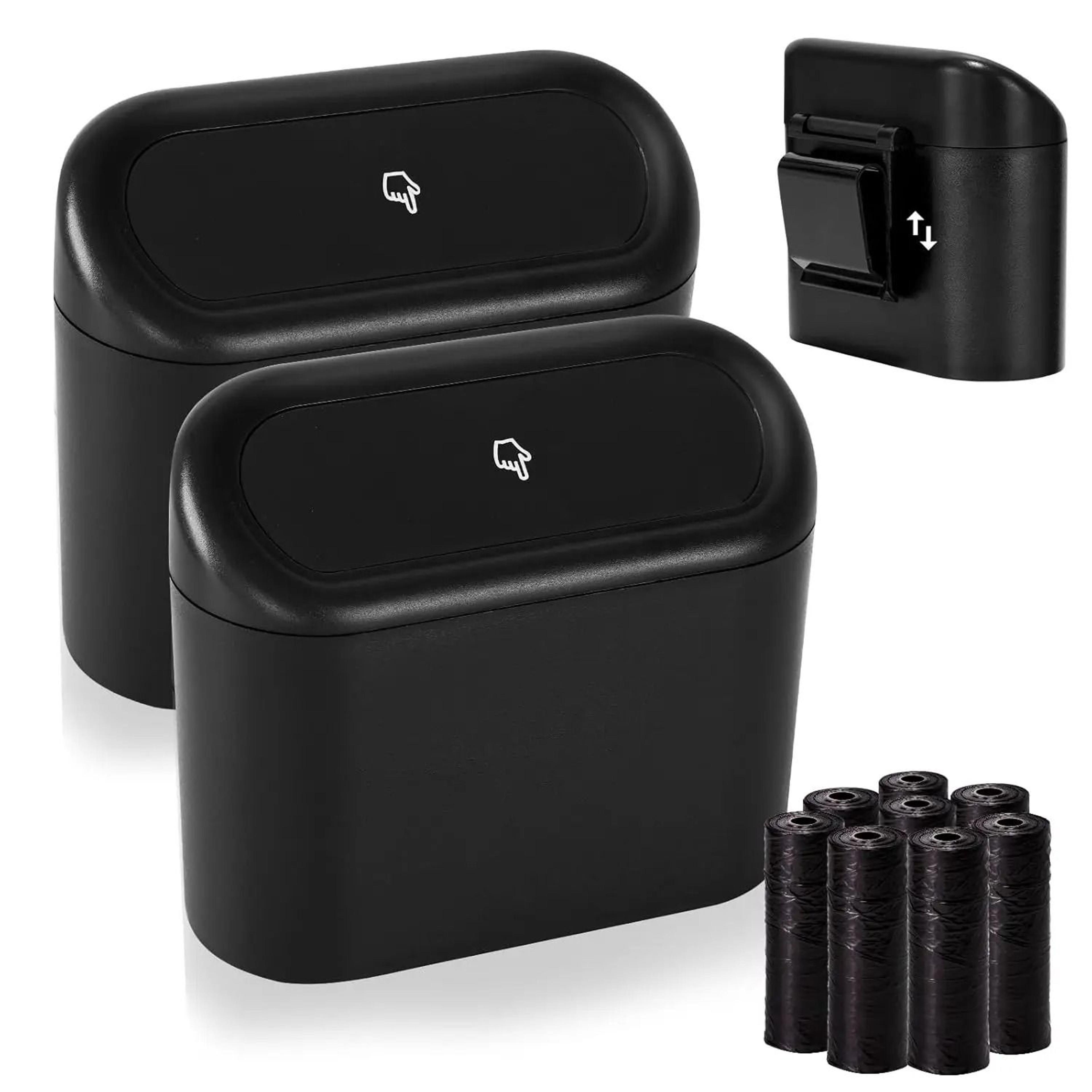 TidyVault Mini Leakproof Car Trash Bin With Lid 1