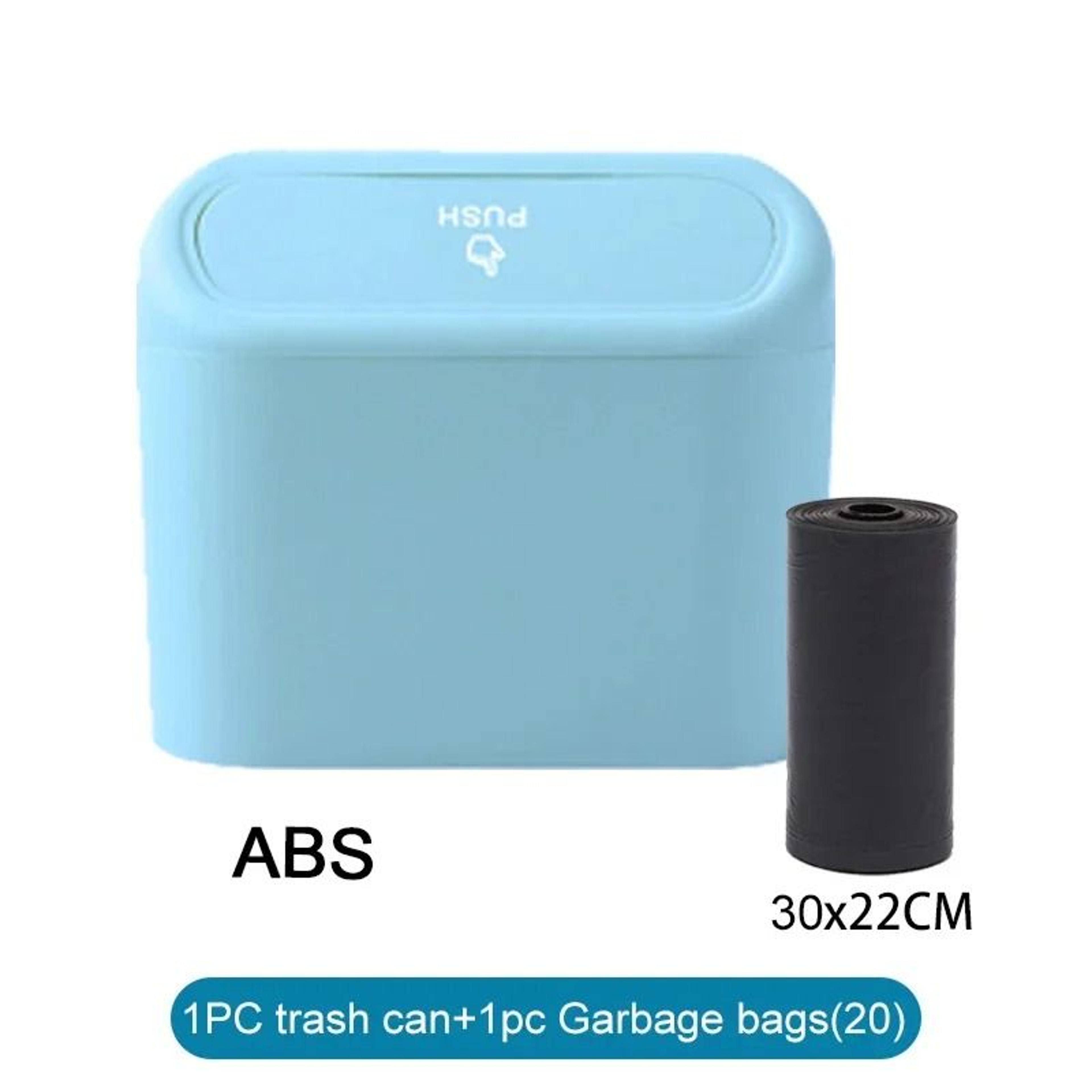 TidyVault Mini Leakproof Car Trash Bin With Lid 10
