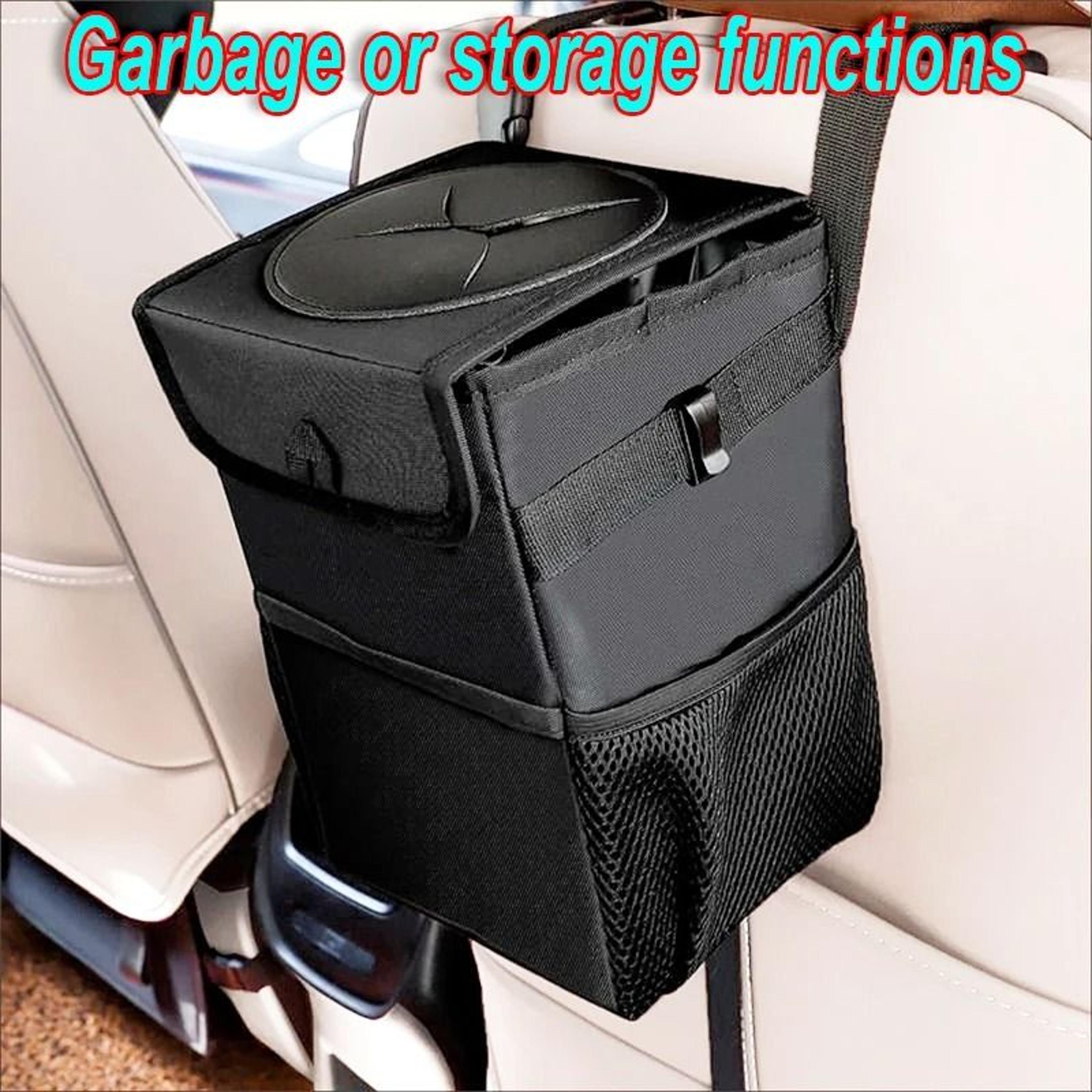 DryNest Waterproof Foldable Hanging Car Trash Bin 0