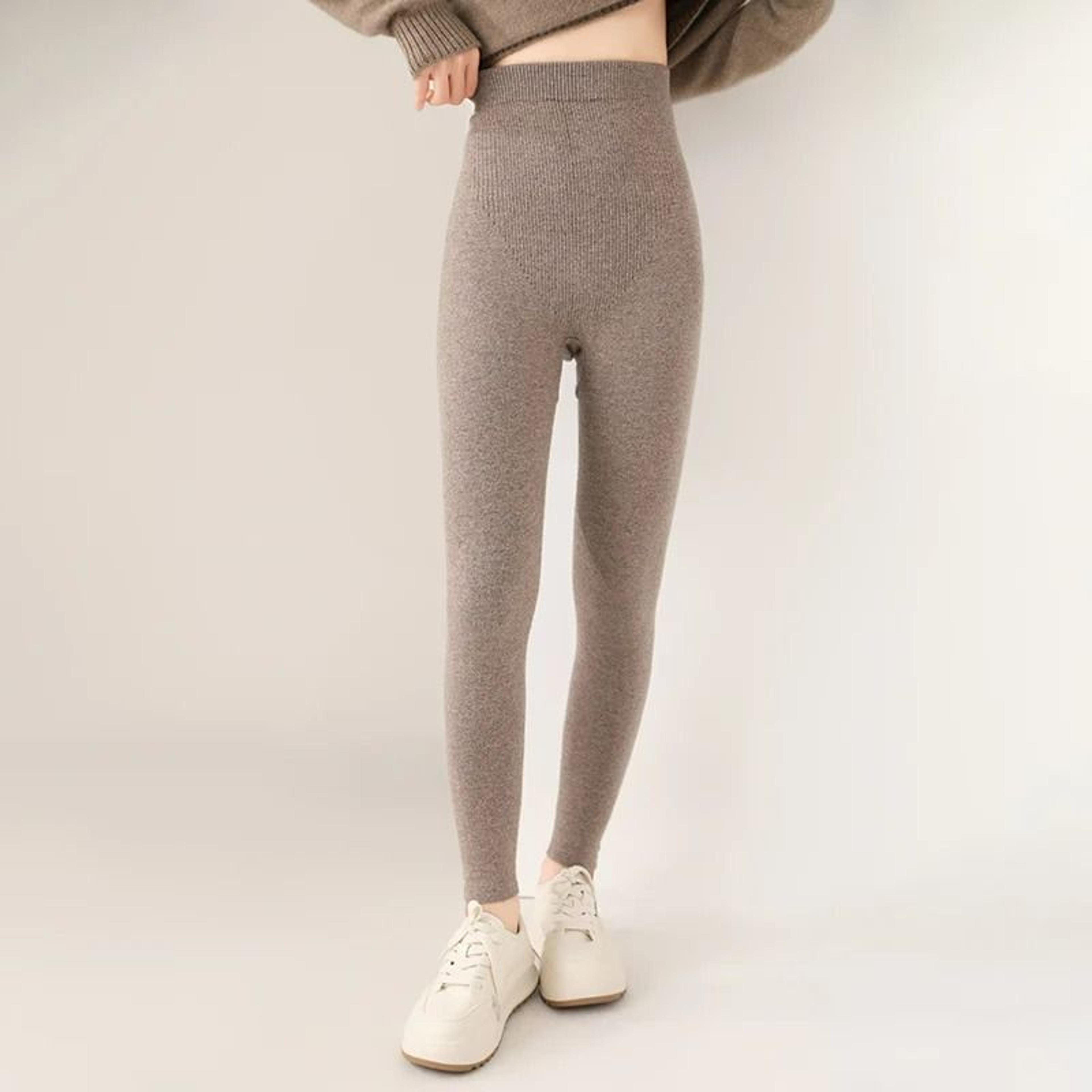 WoolHaven Australian Wool Knit Thermal Leggings 1