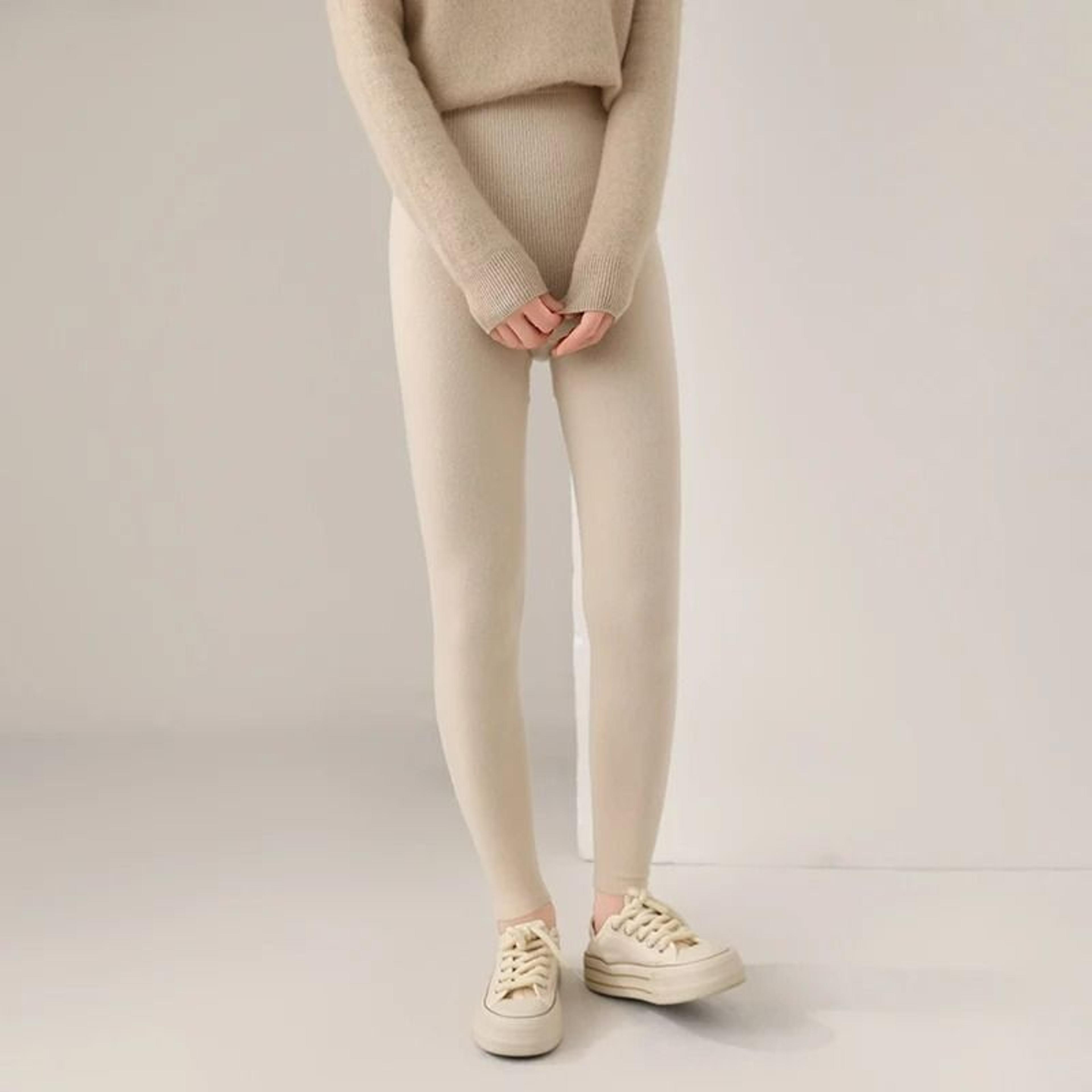 WoolHaven Australian Wool Knit Thermal Leggings 7