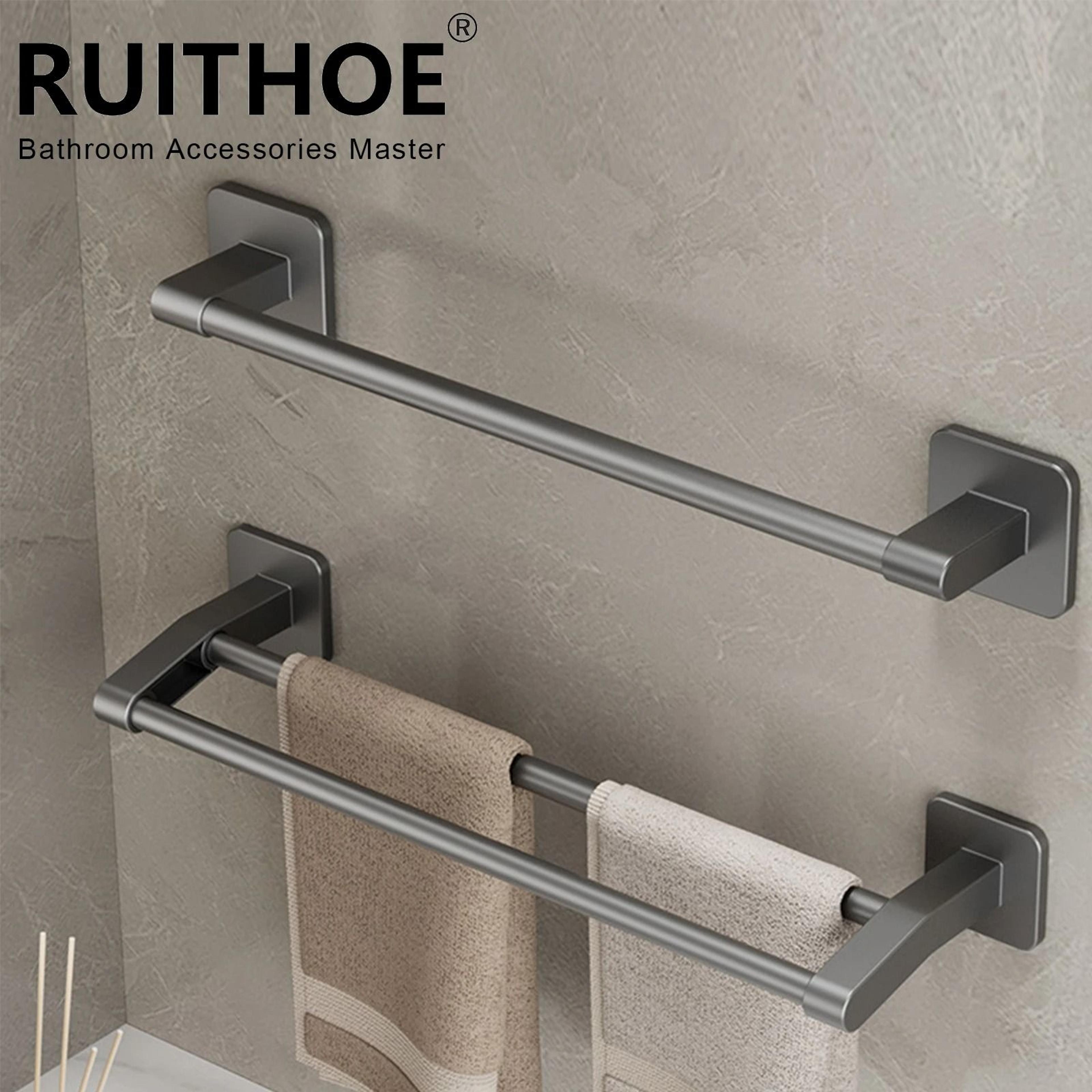 tidynest no drill double towel bar