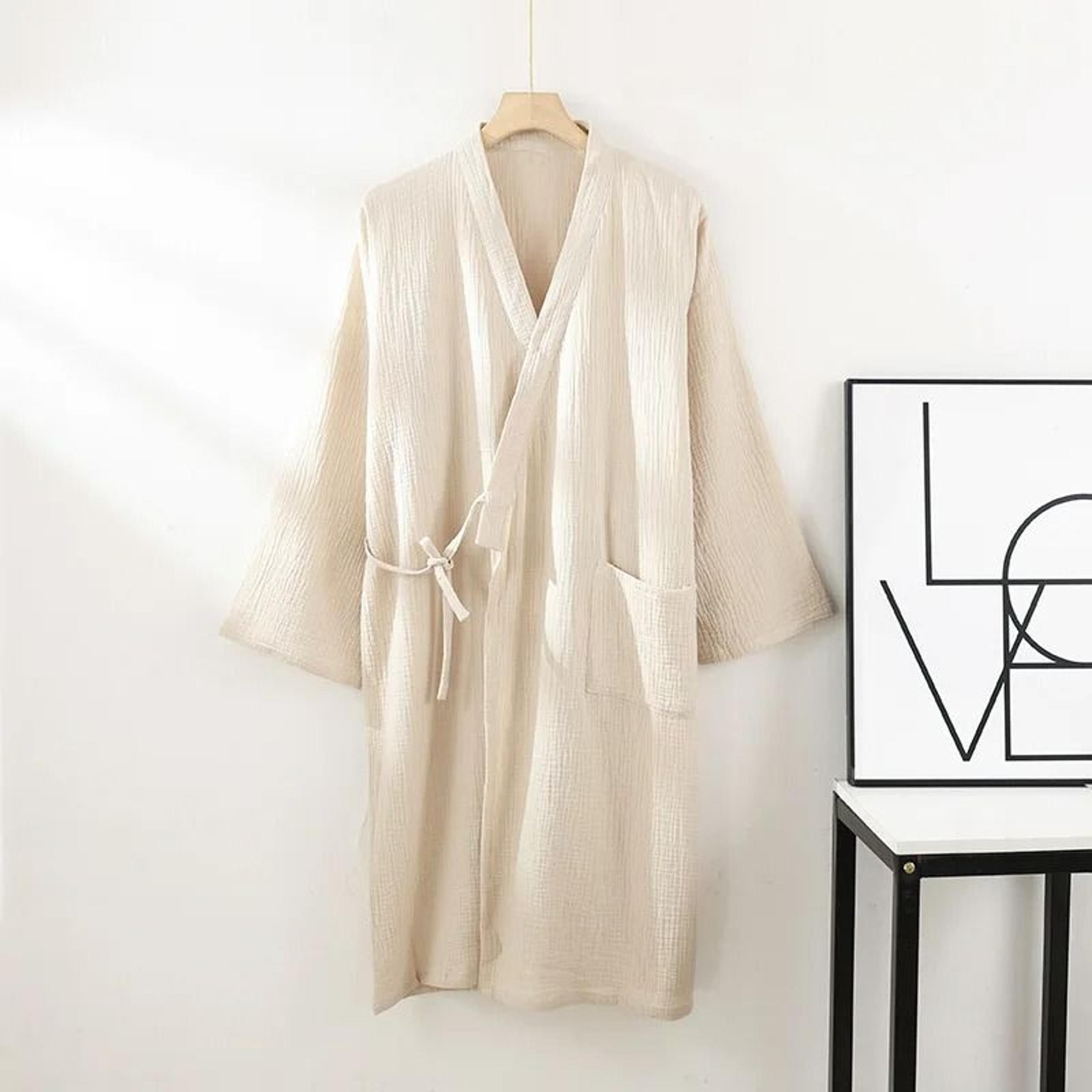 CottonEase Lightweight Kimono Robe 10