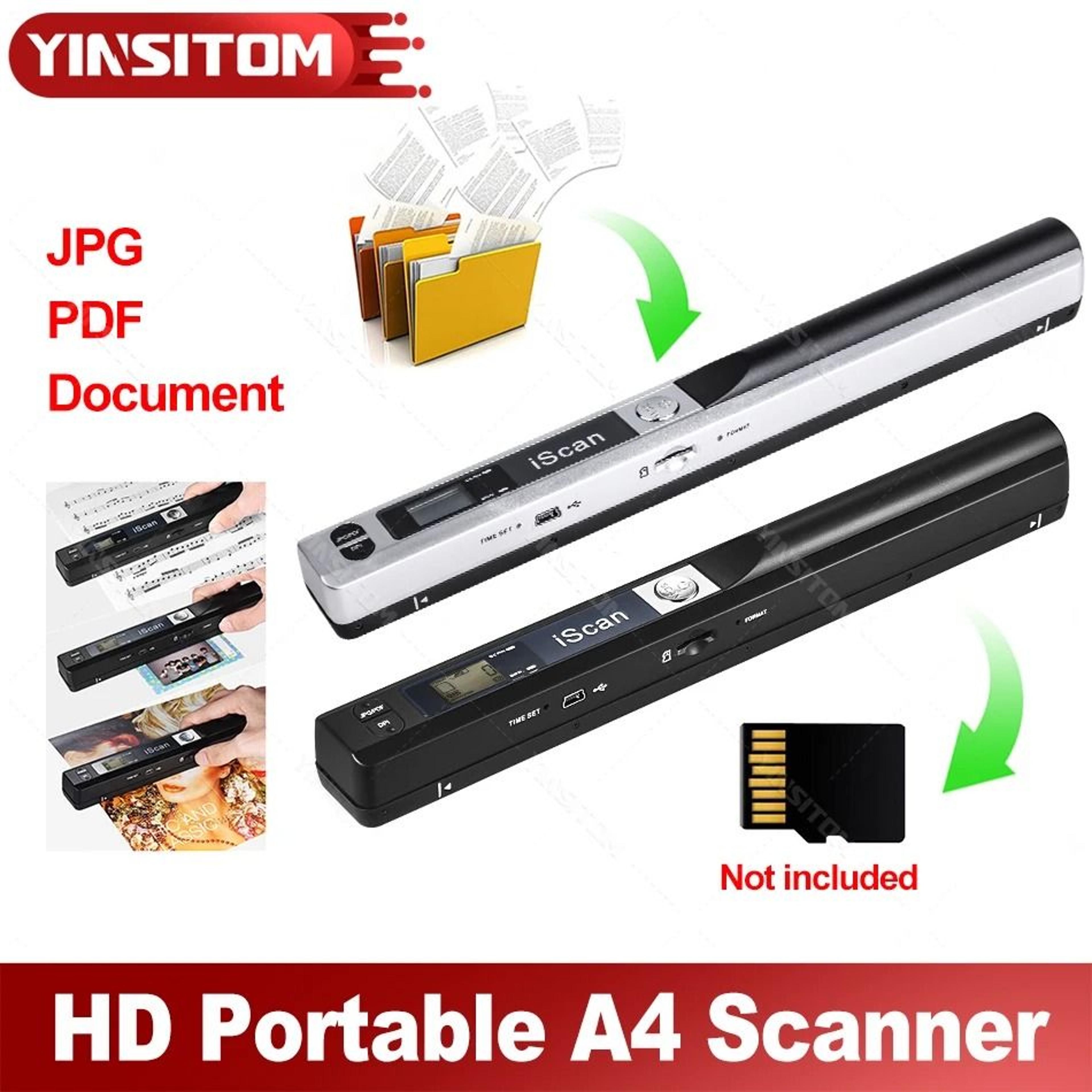 ScanPro IScan01 Portable Handheld Document Scanner 0