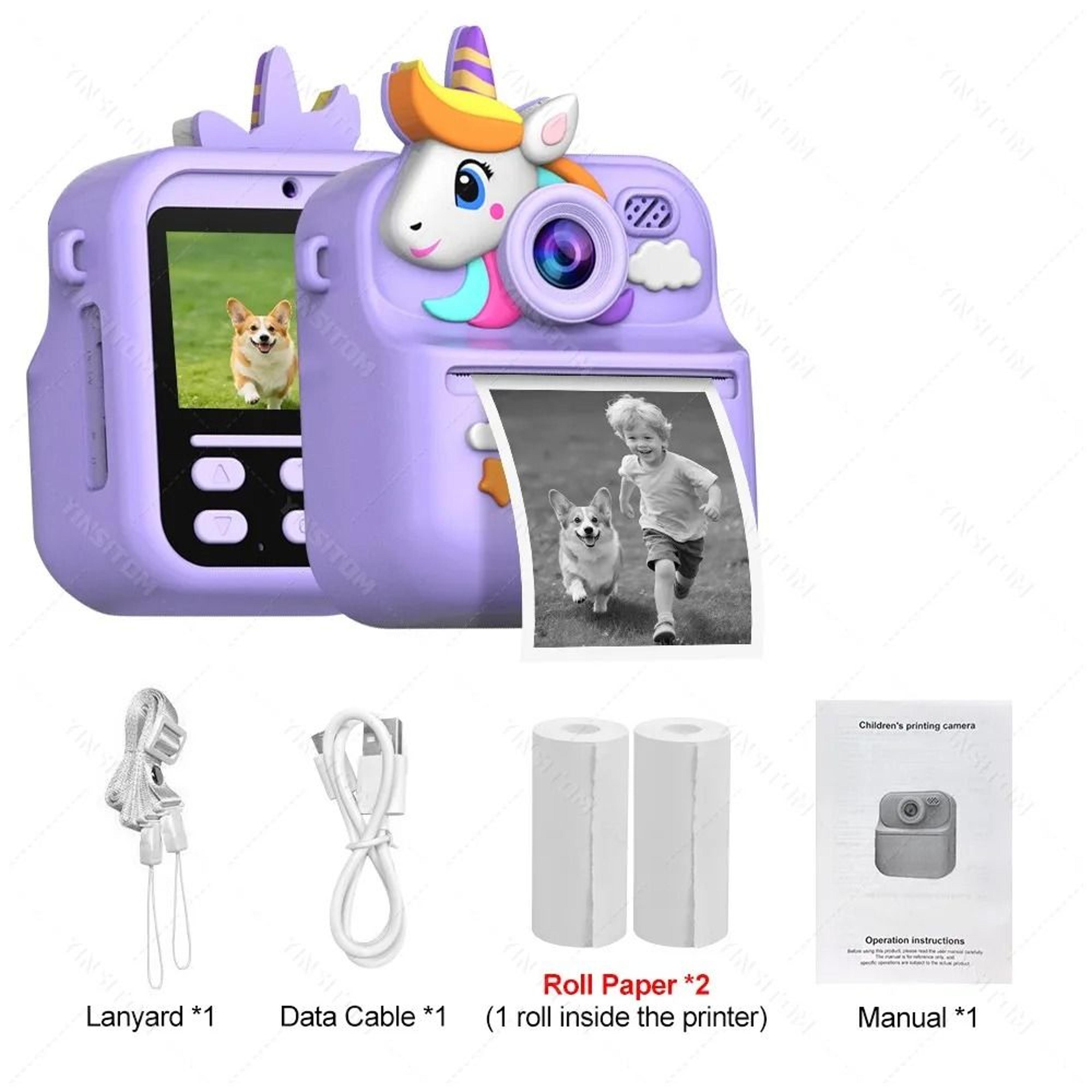 SnapJoy Kids Instant Print Digital Camera 9