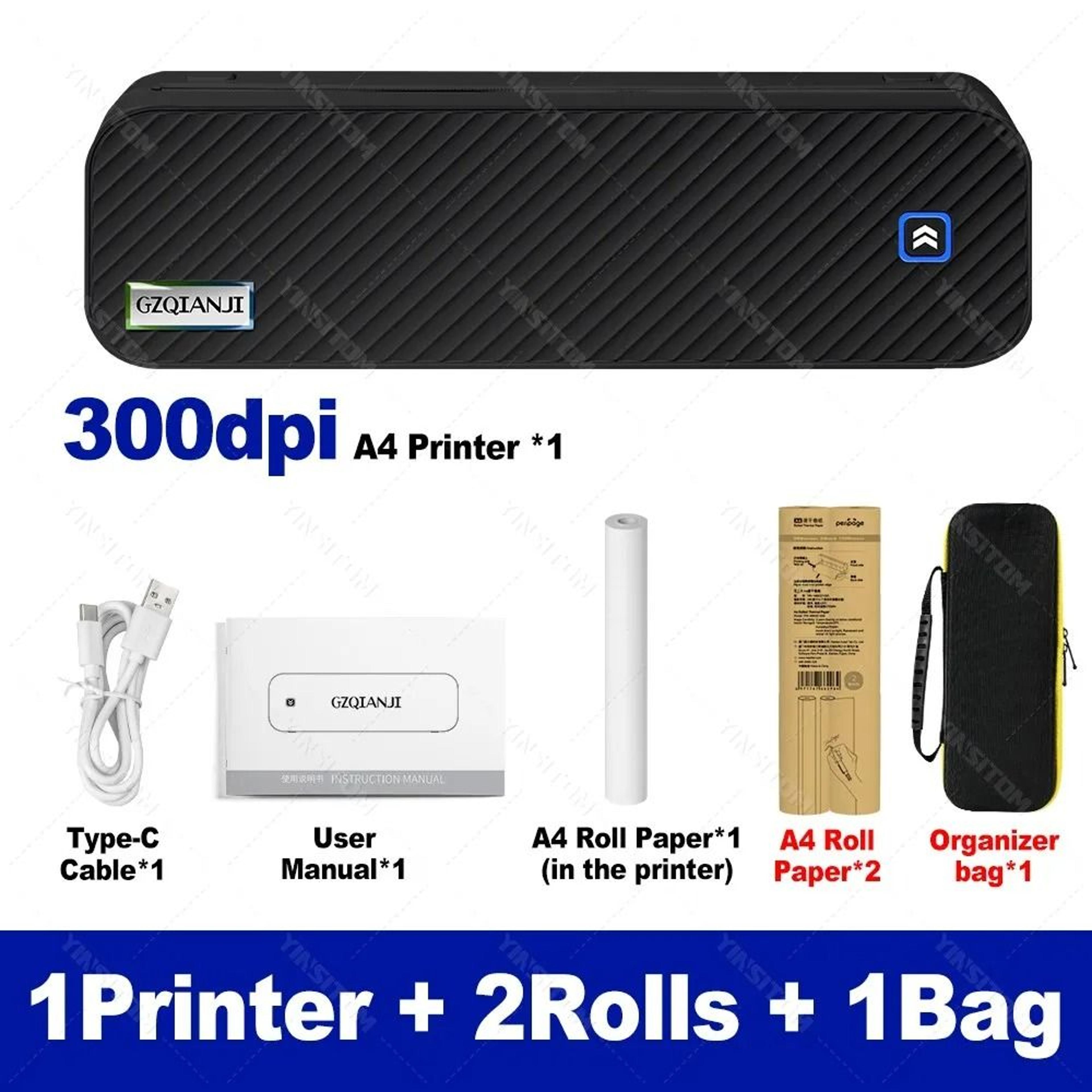 PrintEase Portable Bluetooth Thermal Printer 8