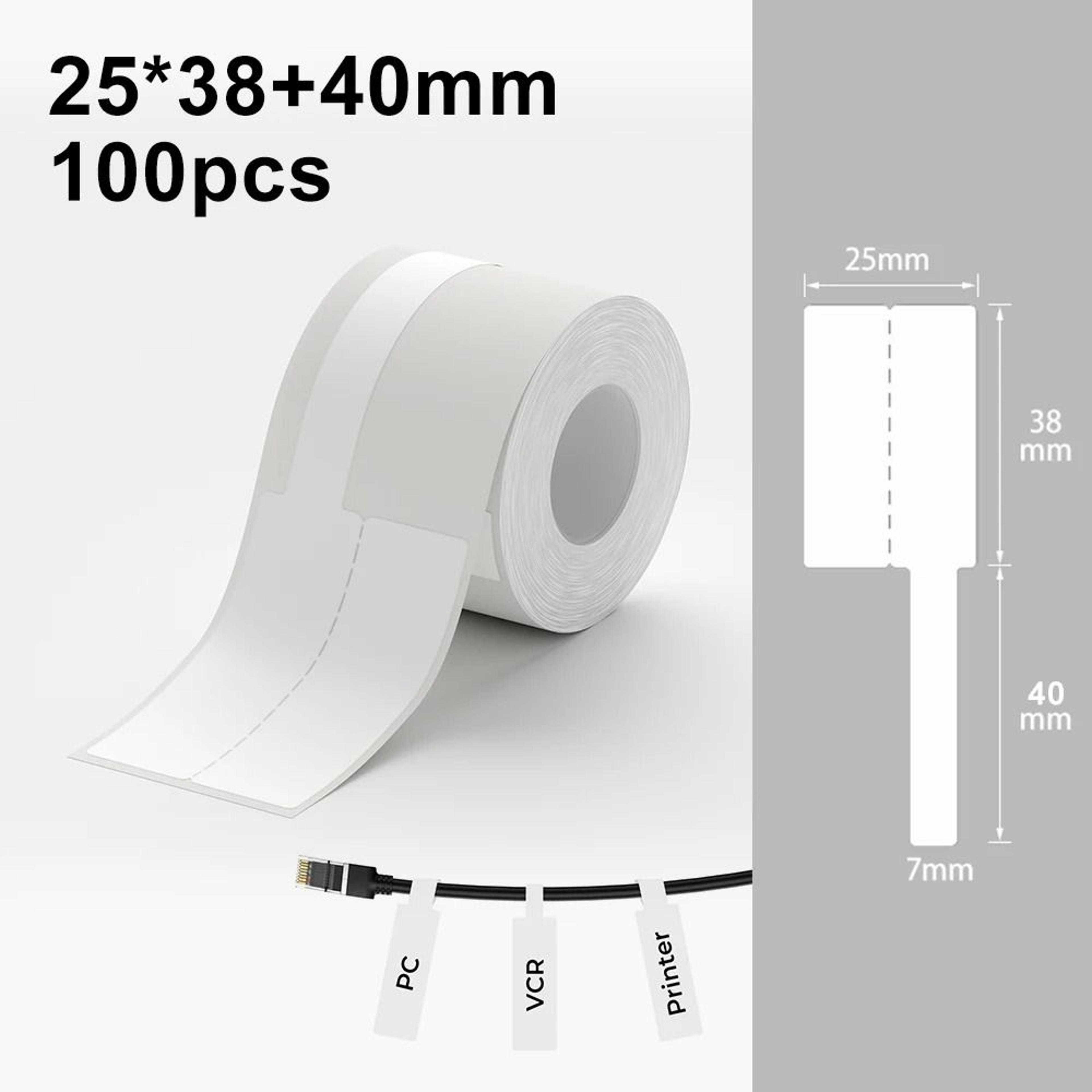 CableBright Waterproof Wire Label Stickers 3