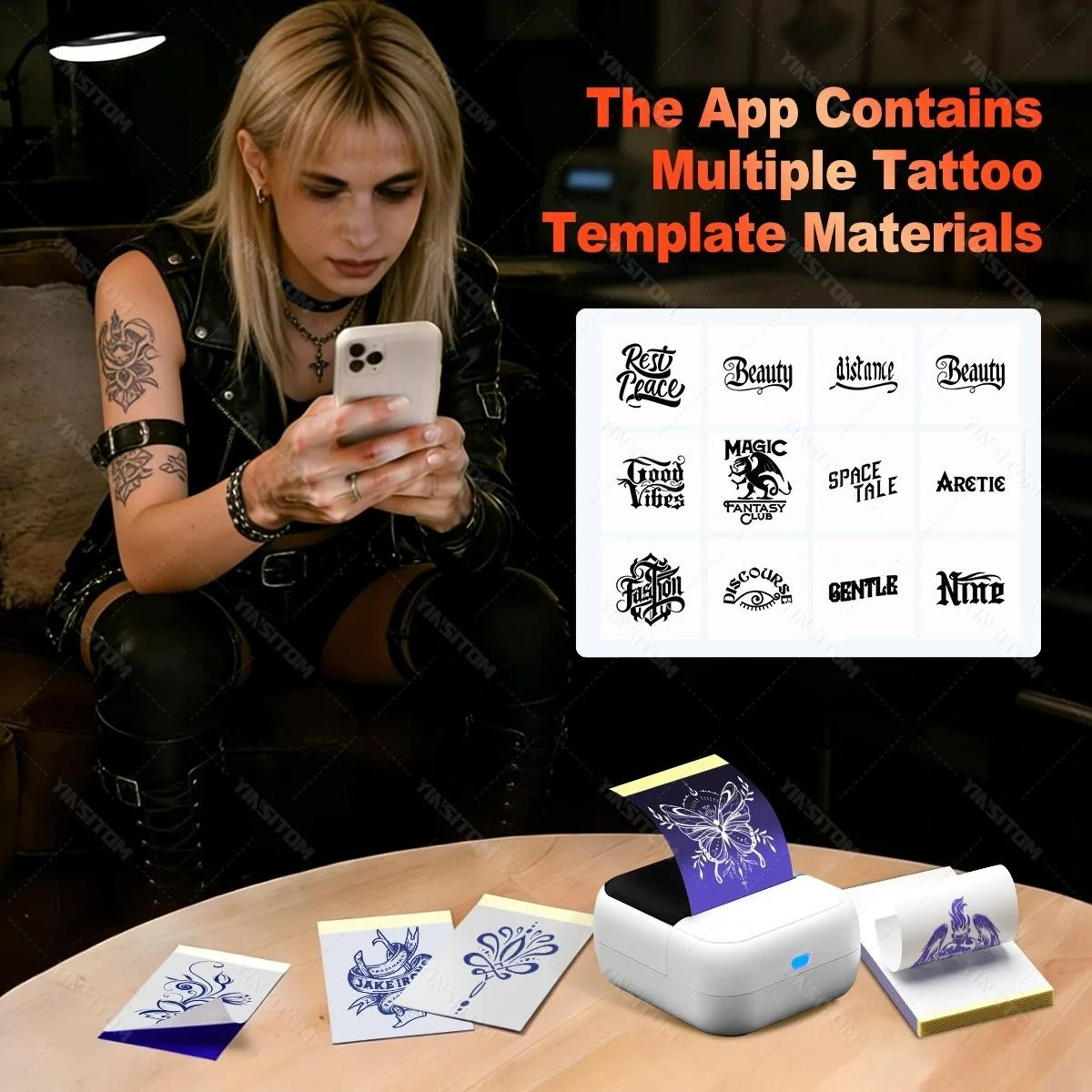 InkTrace Bluetooth Tattoo Stencil Printer 3