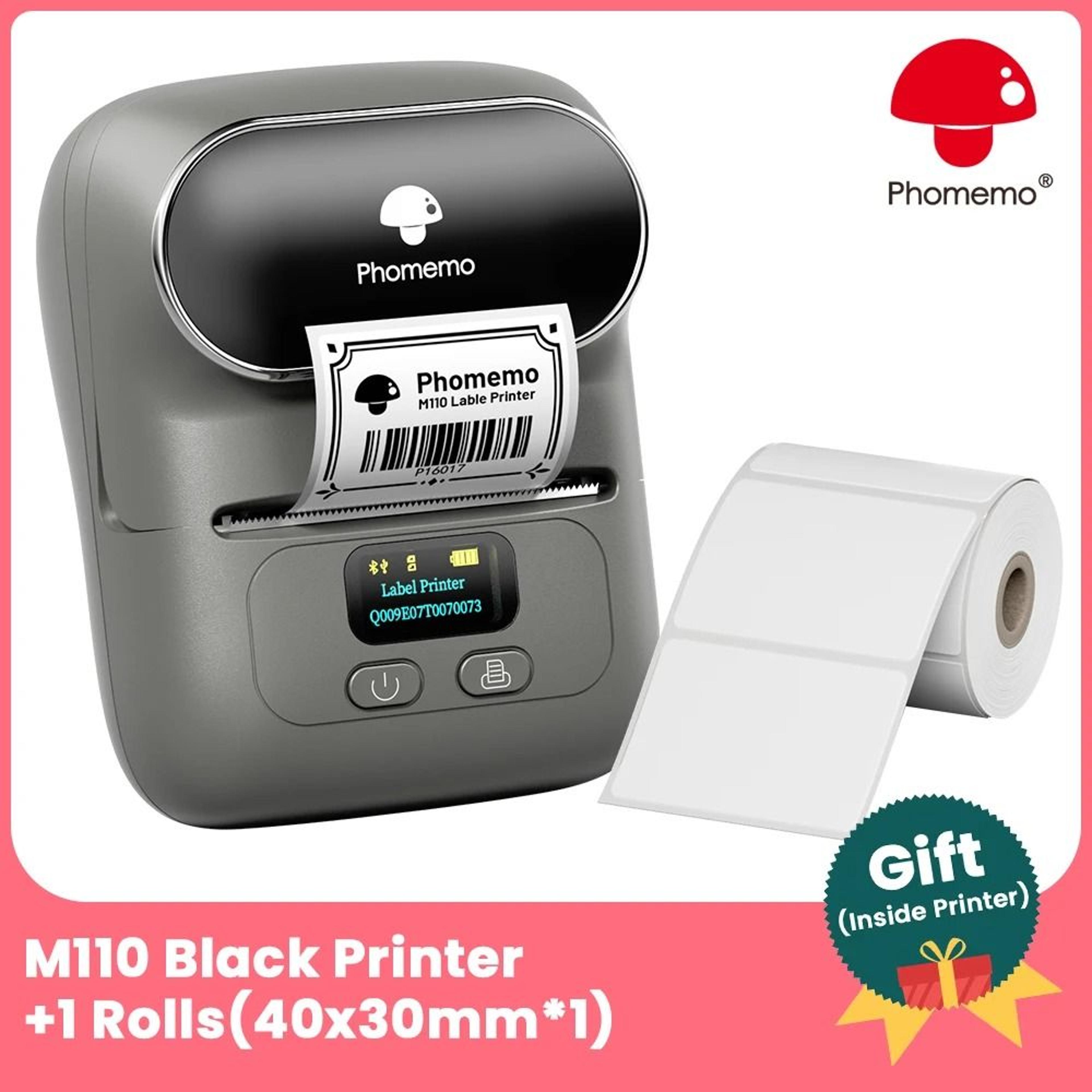 Phomemo M110 Portable Bluetooth Thermal Label Printer 17