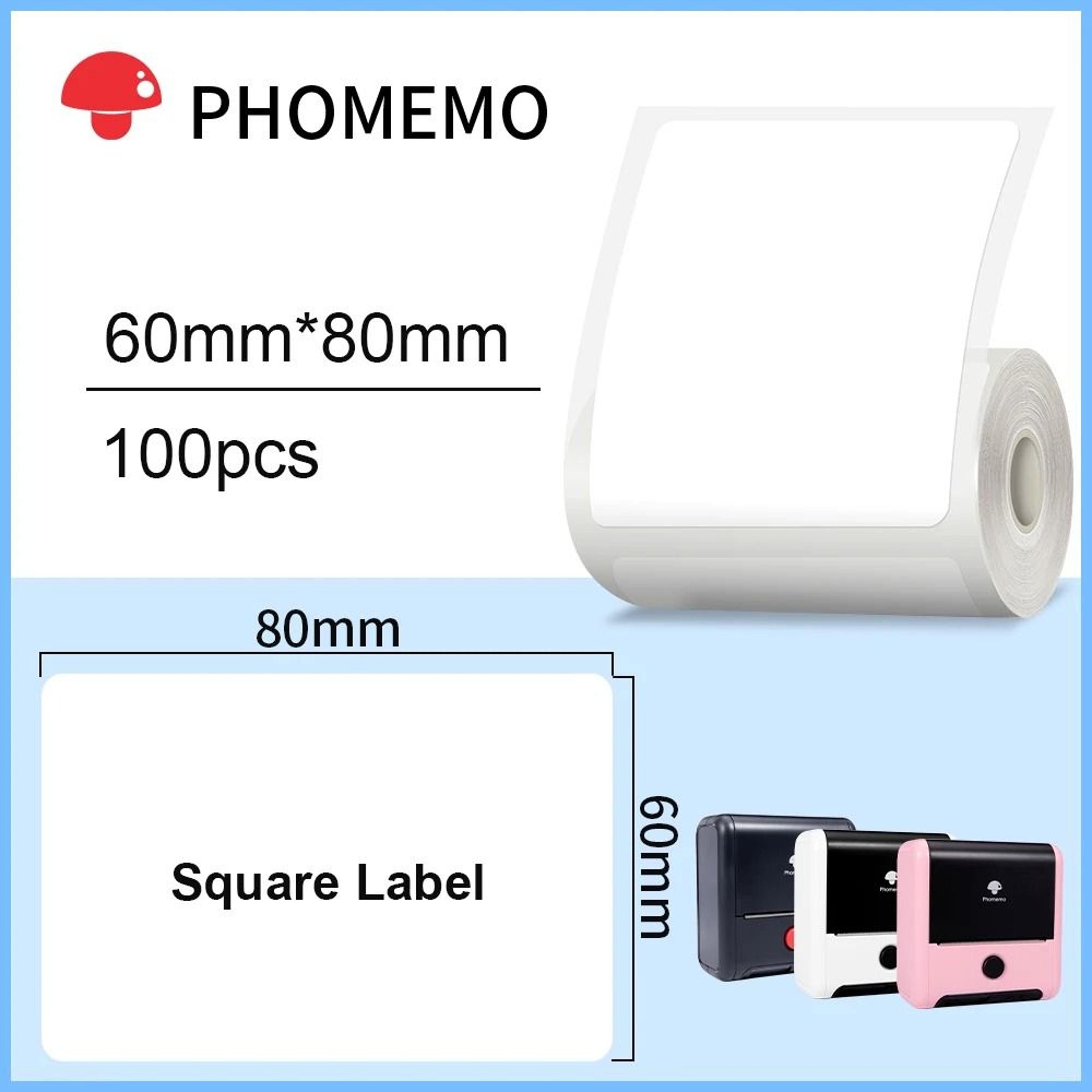 Phomemo Waterproof Round Thermal Label Stickers 16