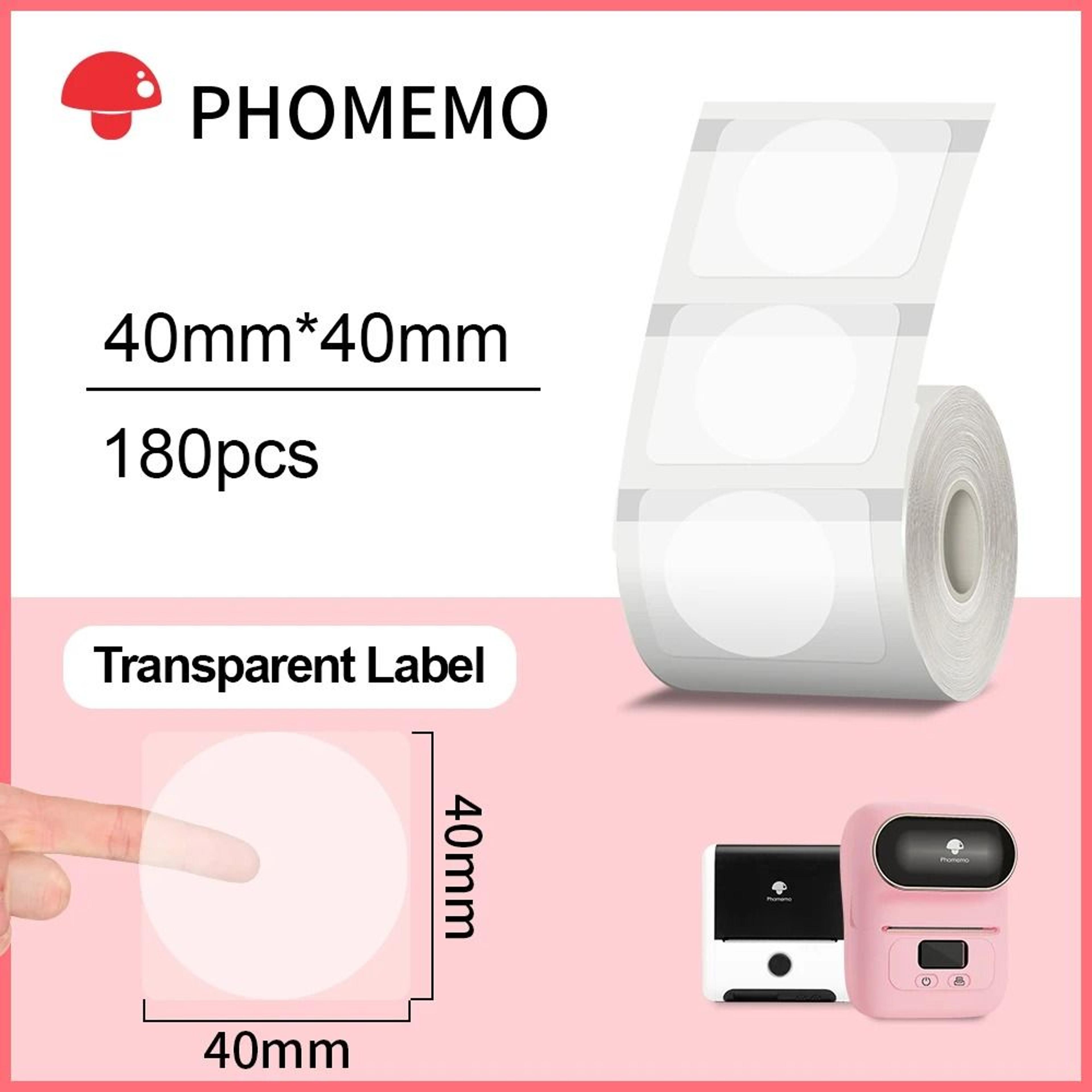 Phomemo Waterproof Round Thermal Label Stickers 8