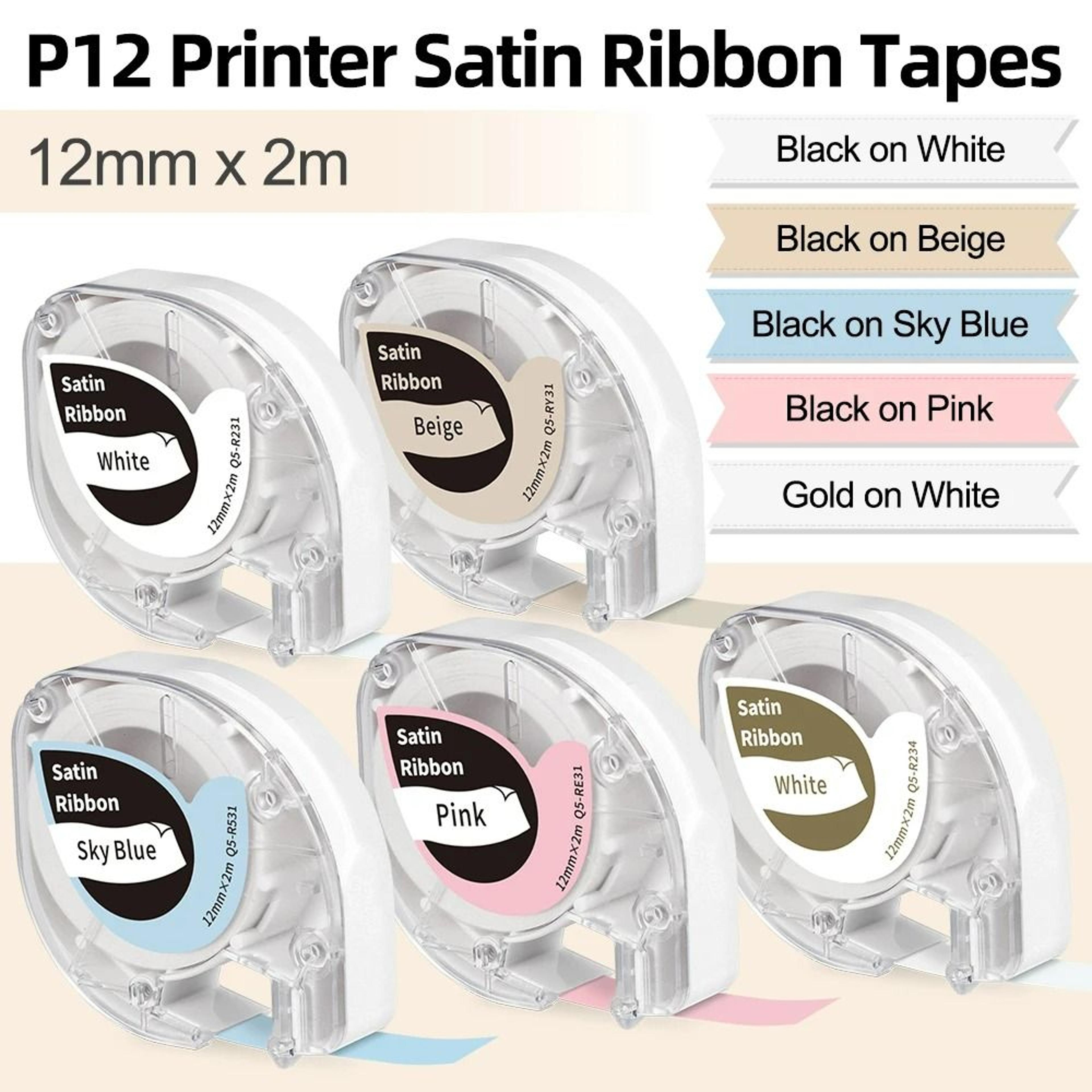 ribbonmark phomemo satin label tape