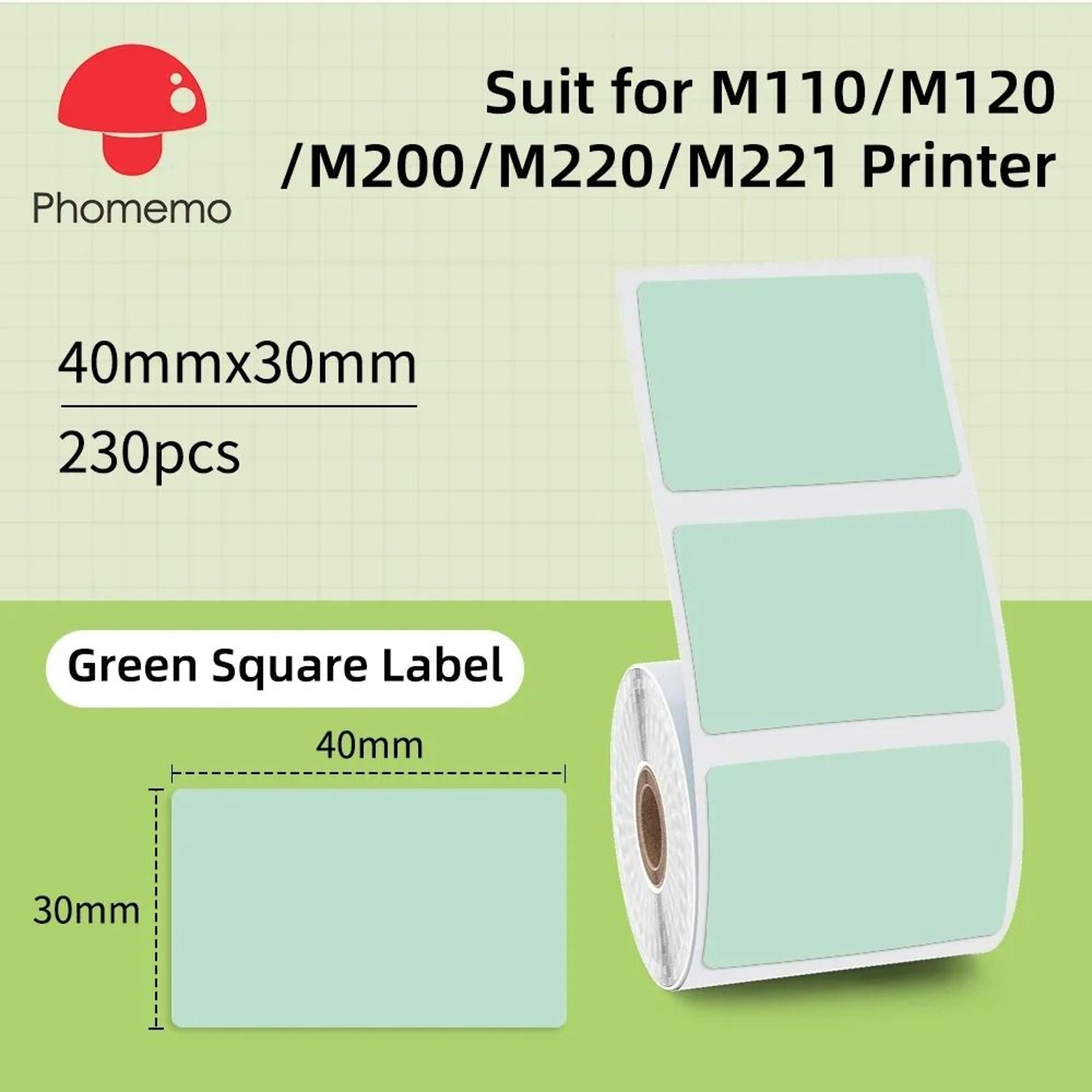 TagPro Phomemo M220 Bluetooth Thermal Label Printer 18