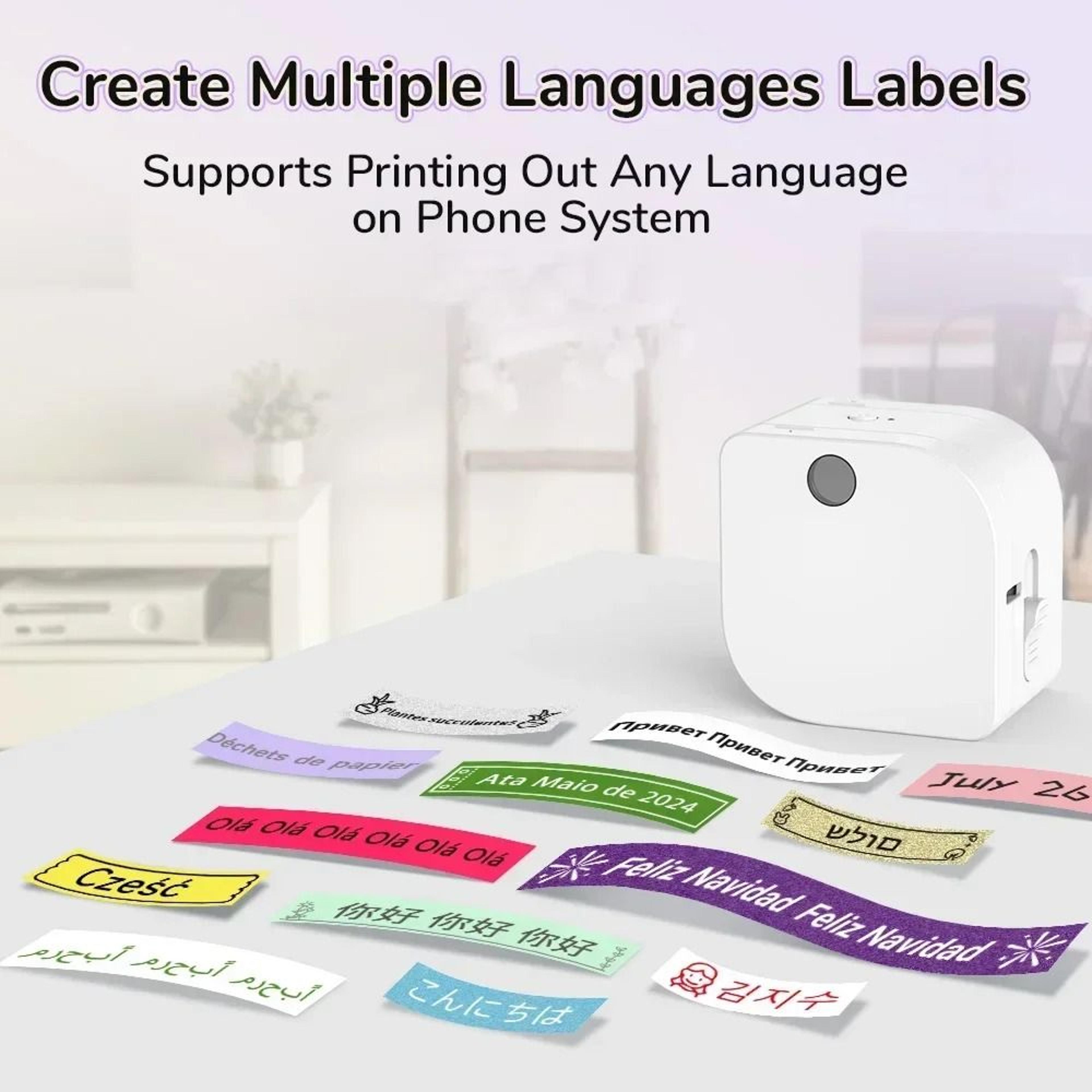 LabelNova Phomemo P12 Pro Bluetooth Label Maker 3