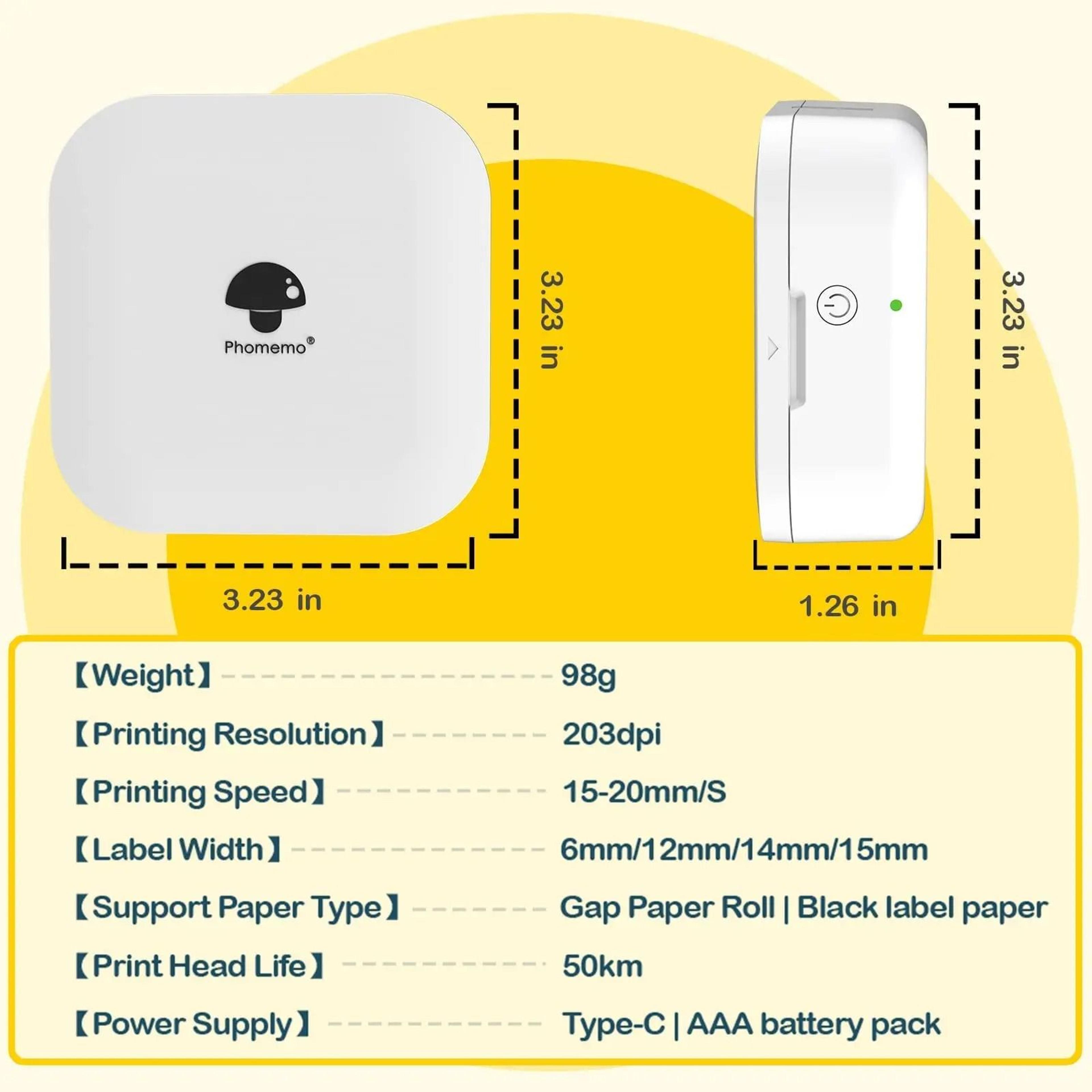 Phomemo Q30 Wireless Bluetooth Mini Label Maker 3