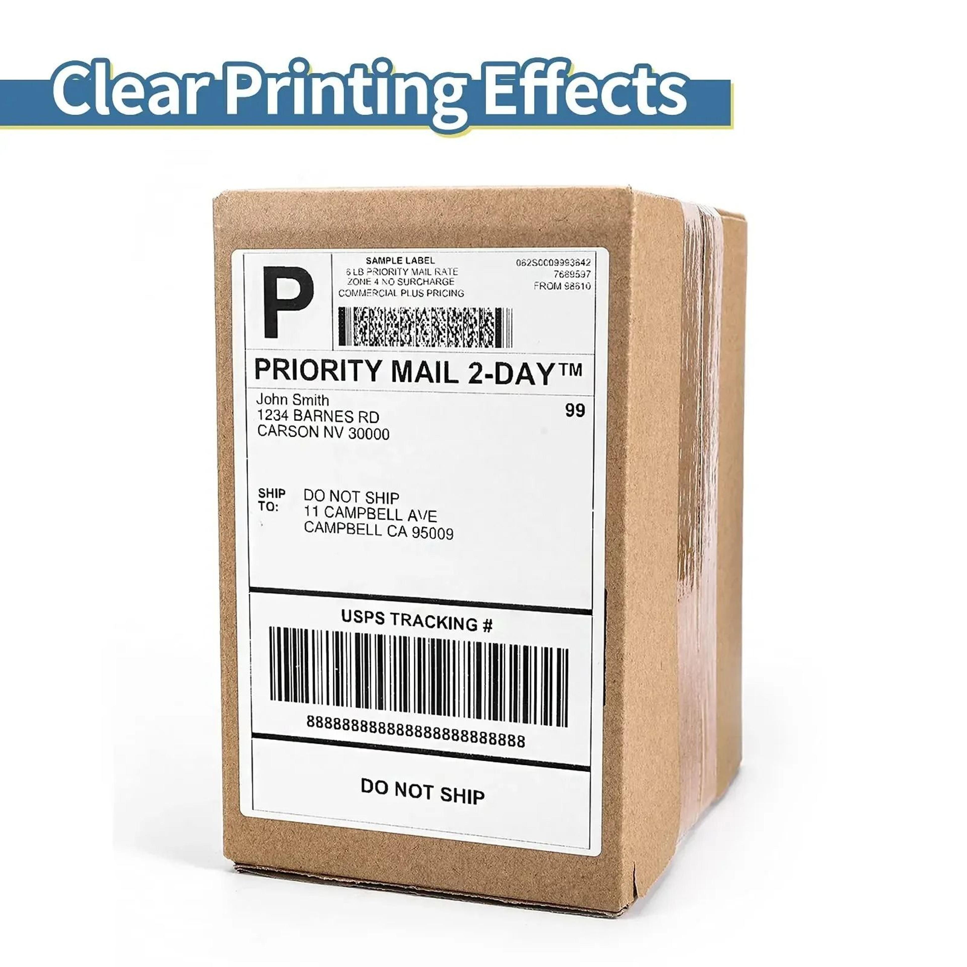 Phomemo ShipEase 4x6 Fanfold Thermal Shipping Labels 4
