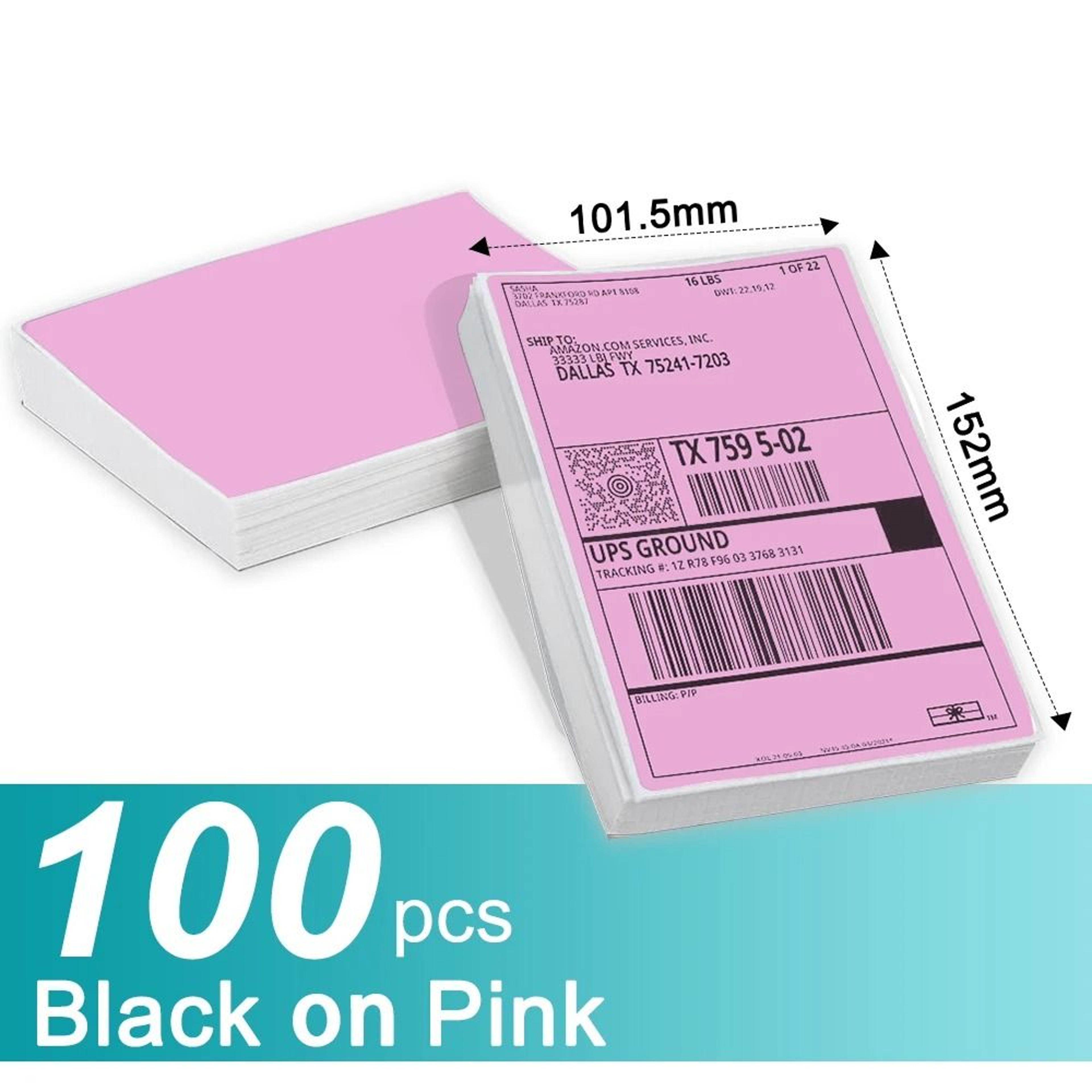 Phomemo ShipEase 4x6 Fanfold Thermal Shipping Labels 9