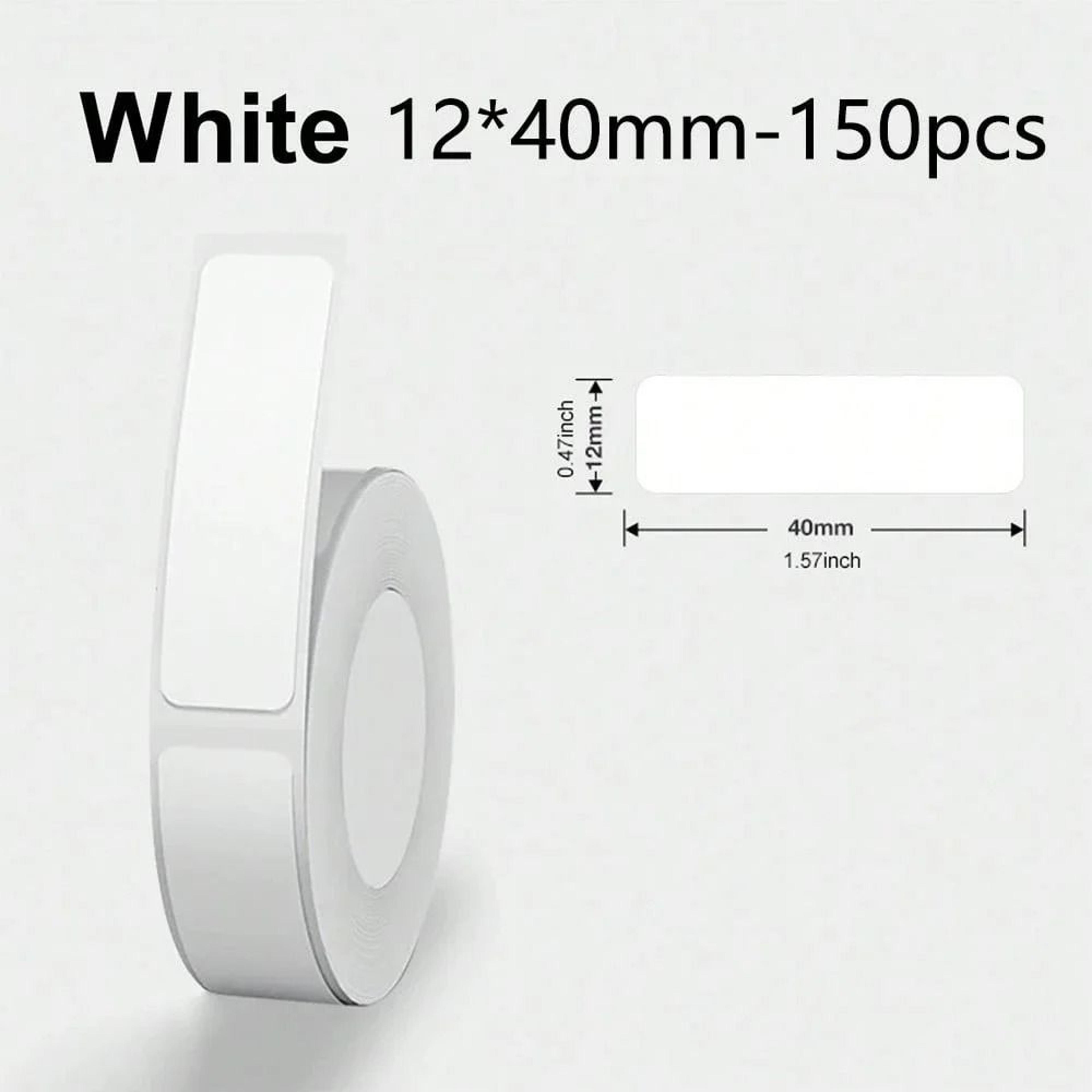 Marklife P15 PureWhite Adhesive Thermal Label Stickers 8
