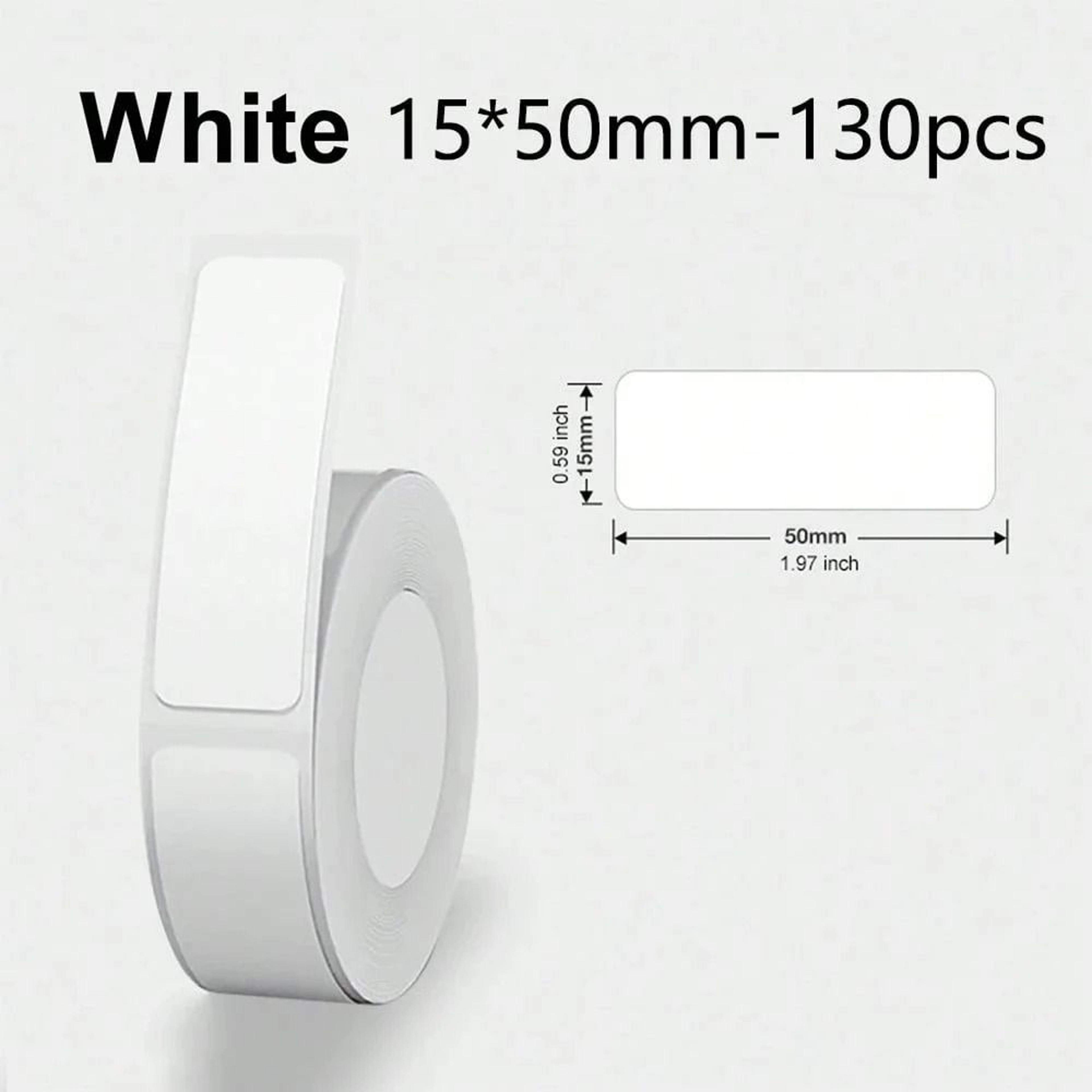 Marklife P15 PureWhite Adhesive Thermal Label Stickers 9