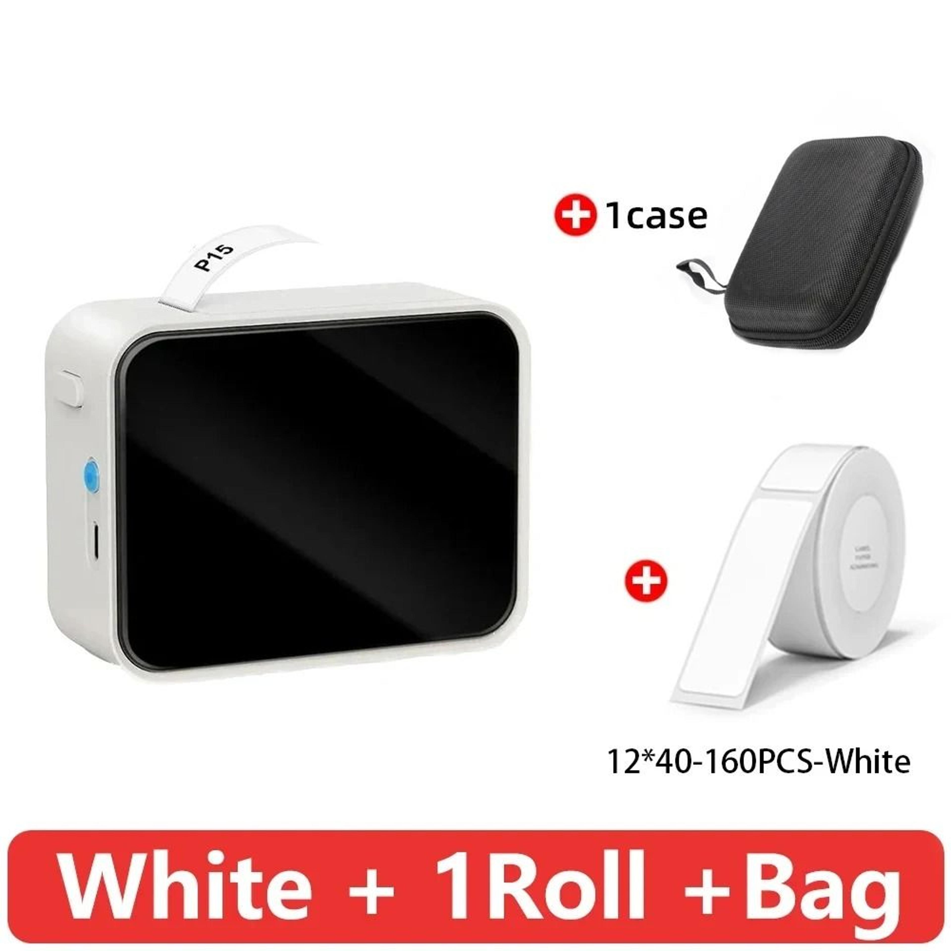 P15 SmartPrint Wireless Mini Label Maker 10