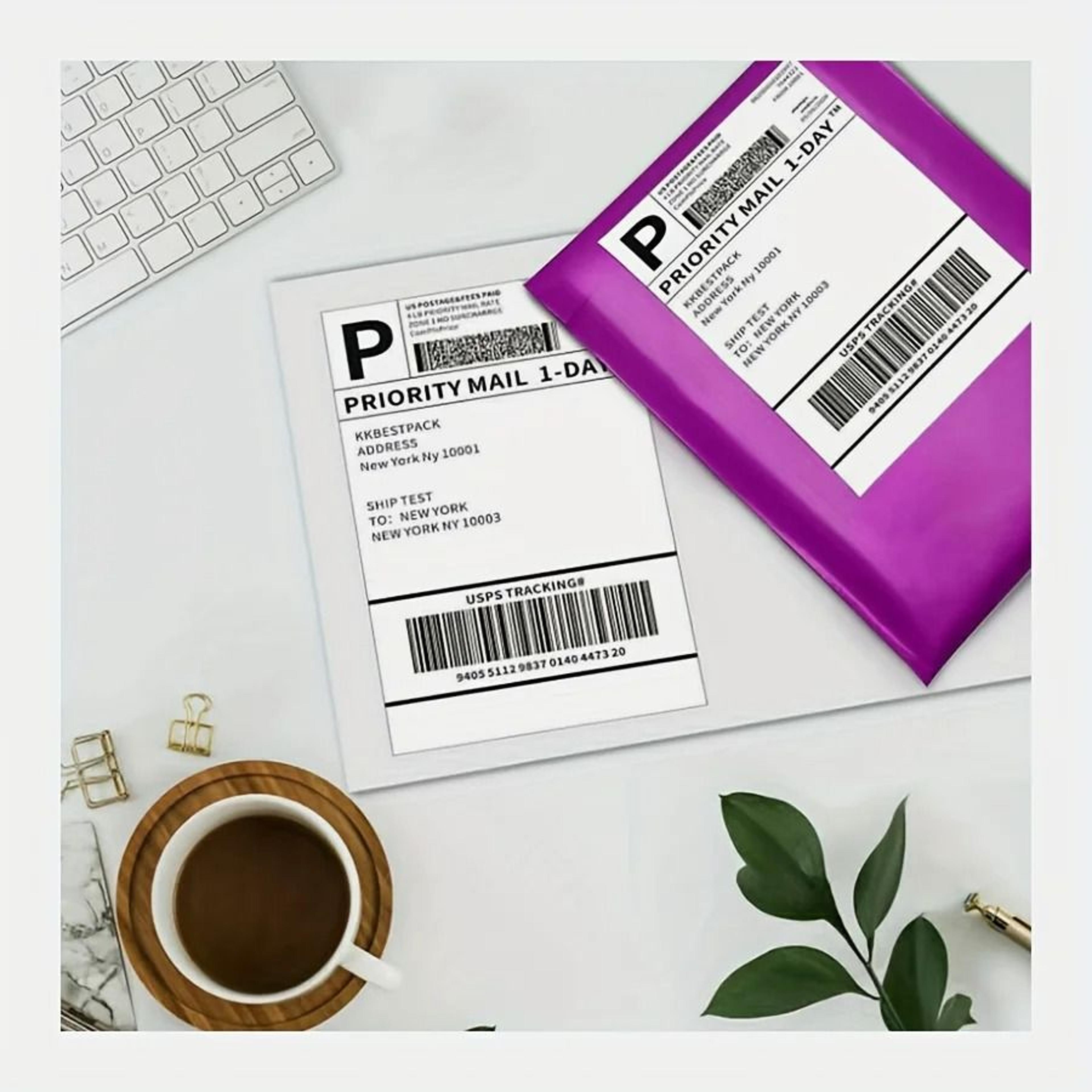 ShipReady 4x6 Fanfold Adhesive Shipping Labels 2
