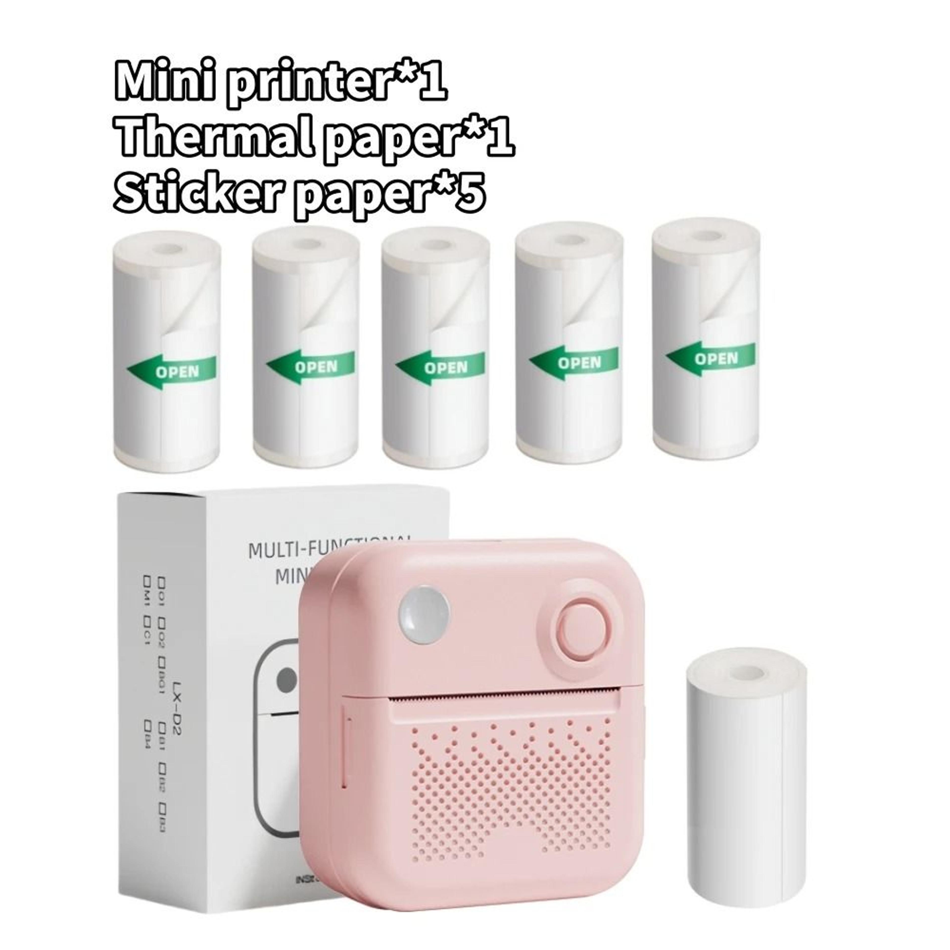 Dolewa D3 Mini Thermal Printer Sticker Paper 15