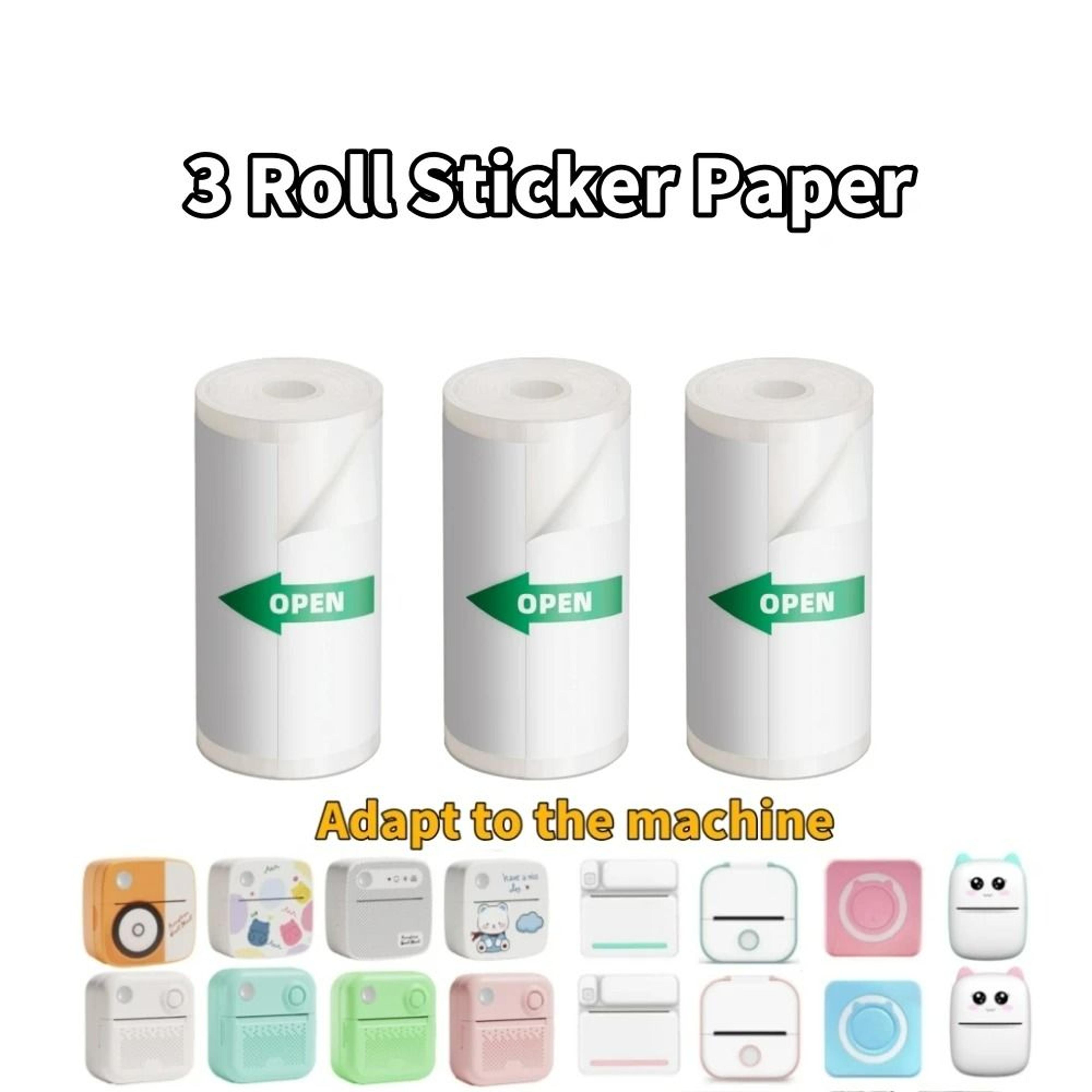 PrintEase Self Adhesive Thermal Sticker Paper For 57mm Mini Printers 6