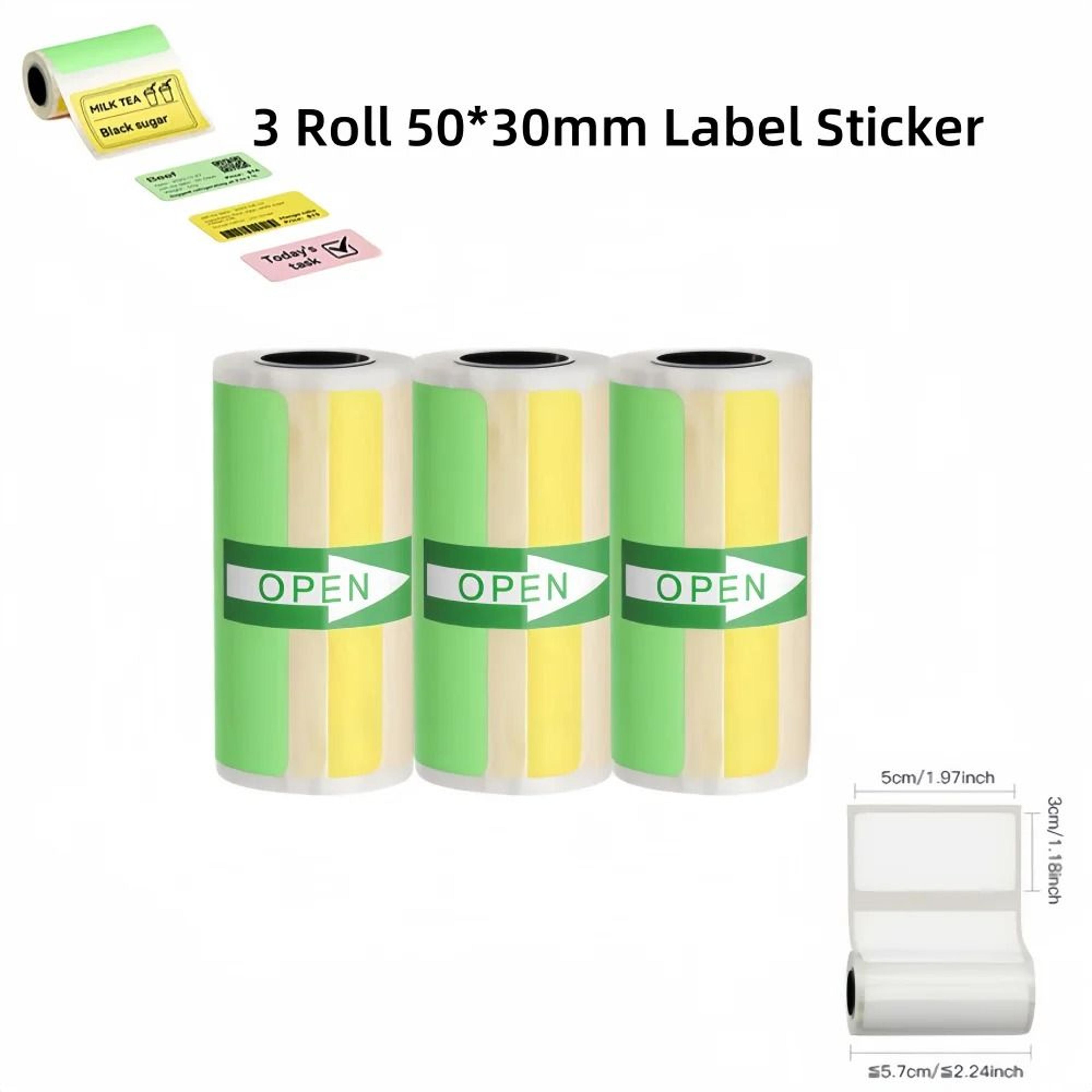 PrintEase Self Adhesive Thermal Sticker Paper For 57mm Mini Printers 13