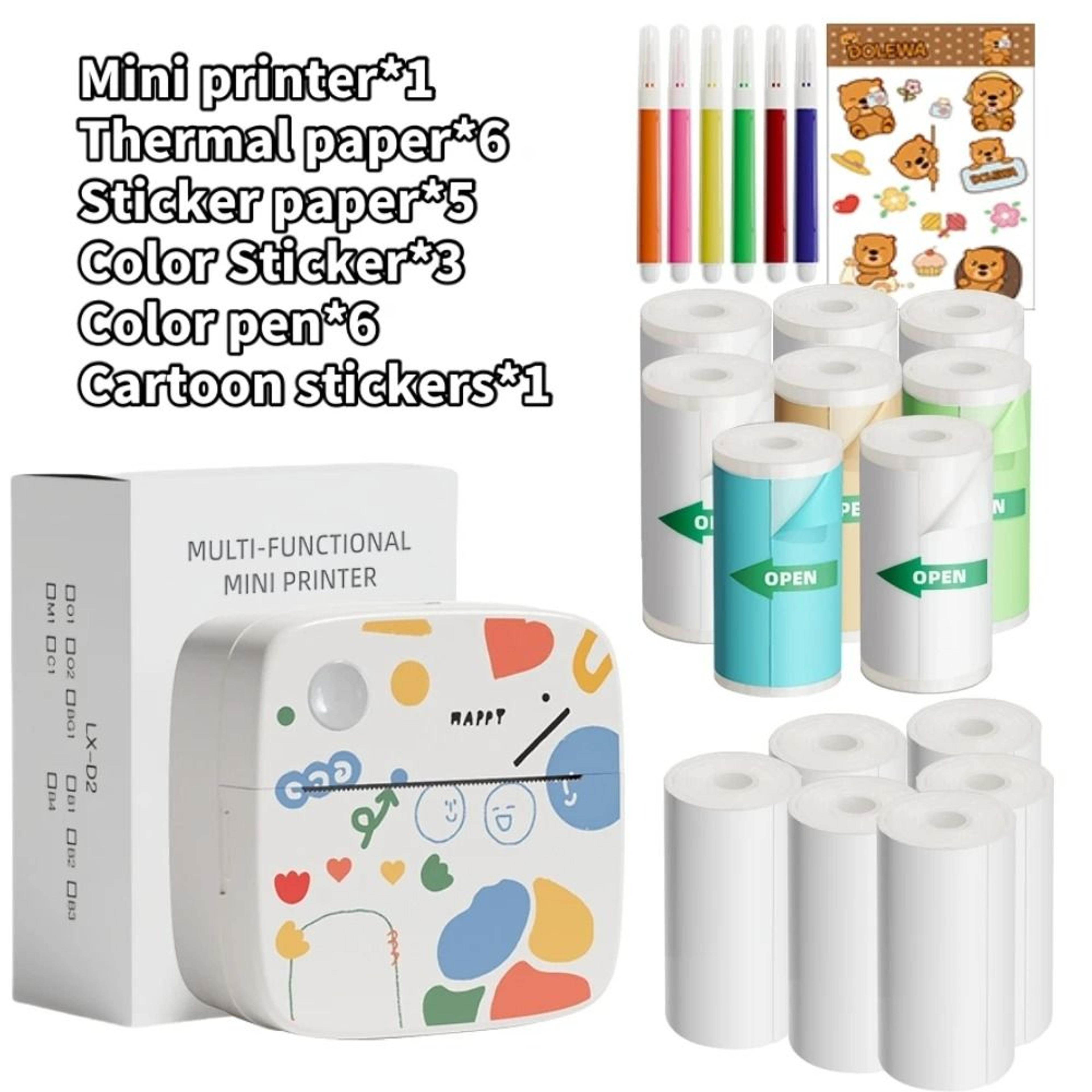 DoodleMate D2 Wireless Mini Thermal Printer For Stickers And Photos 9