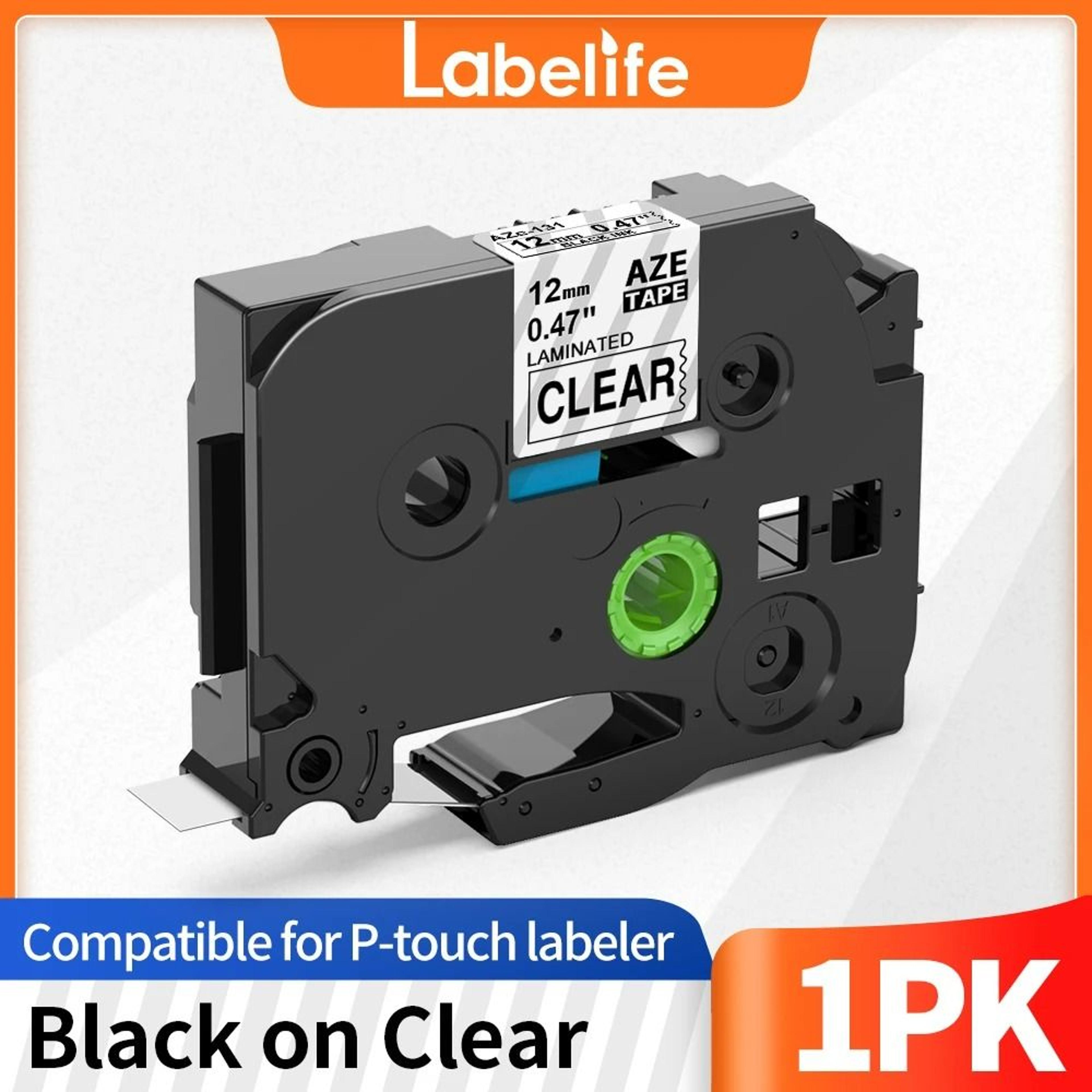 LabelPro Laminated Tape For Brother Ptouch Printers 9