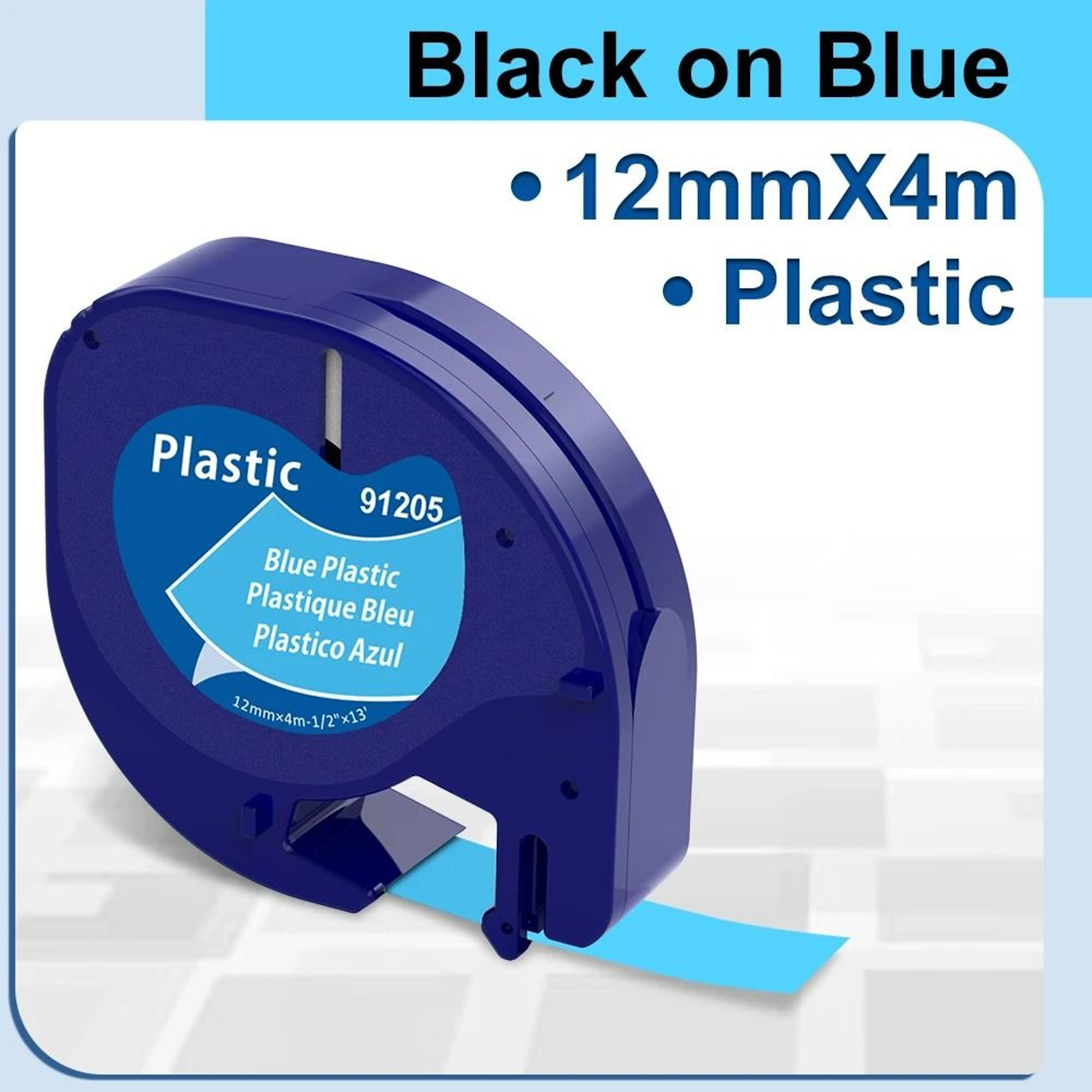 LabelMate Plastic Tape For Dymo LetraTag Printers 17