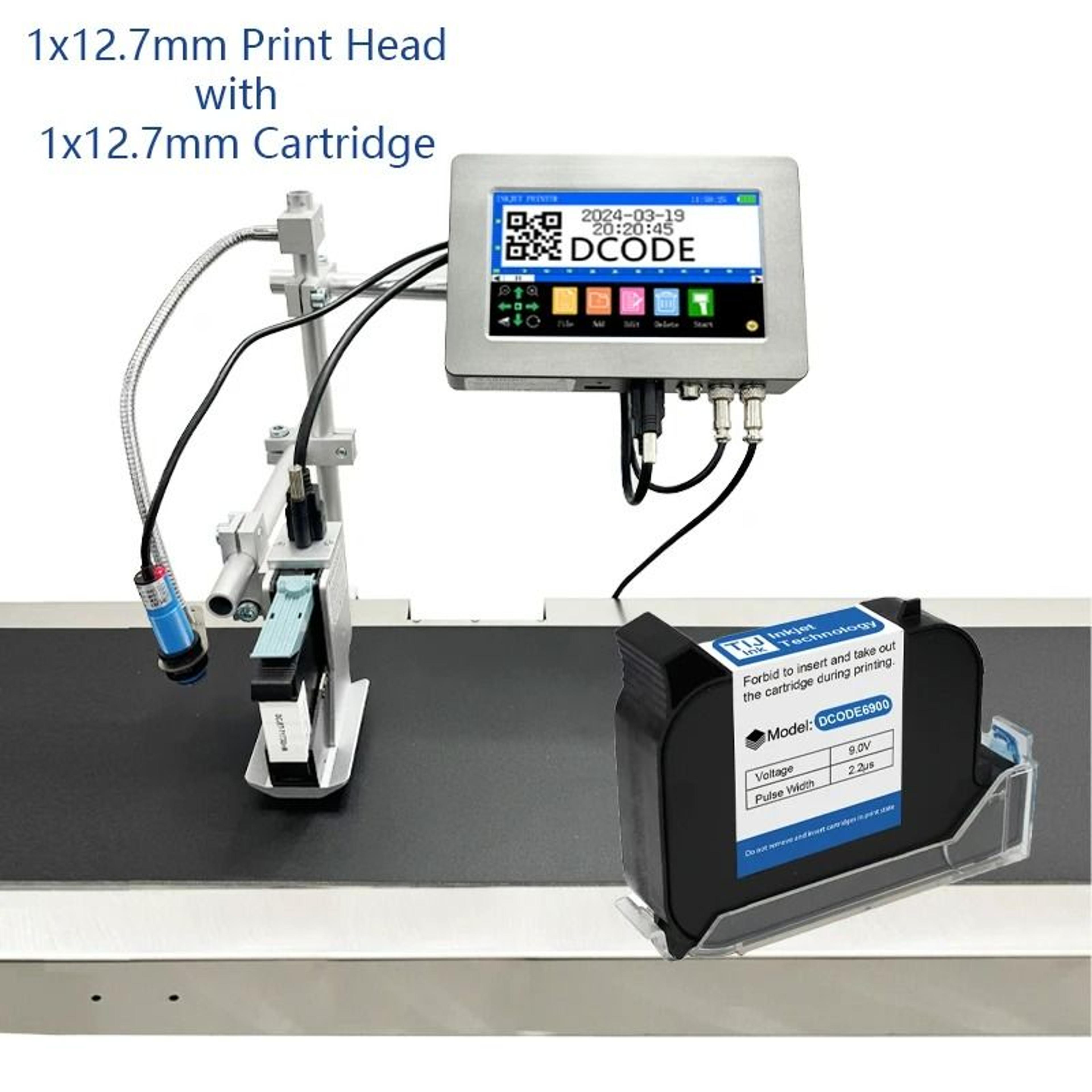 CodeJet 170 Plus Industrial Thermal Inkjet Printer 8