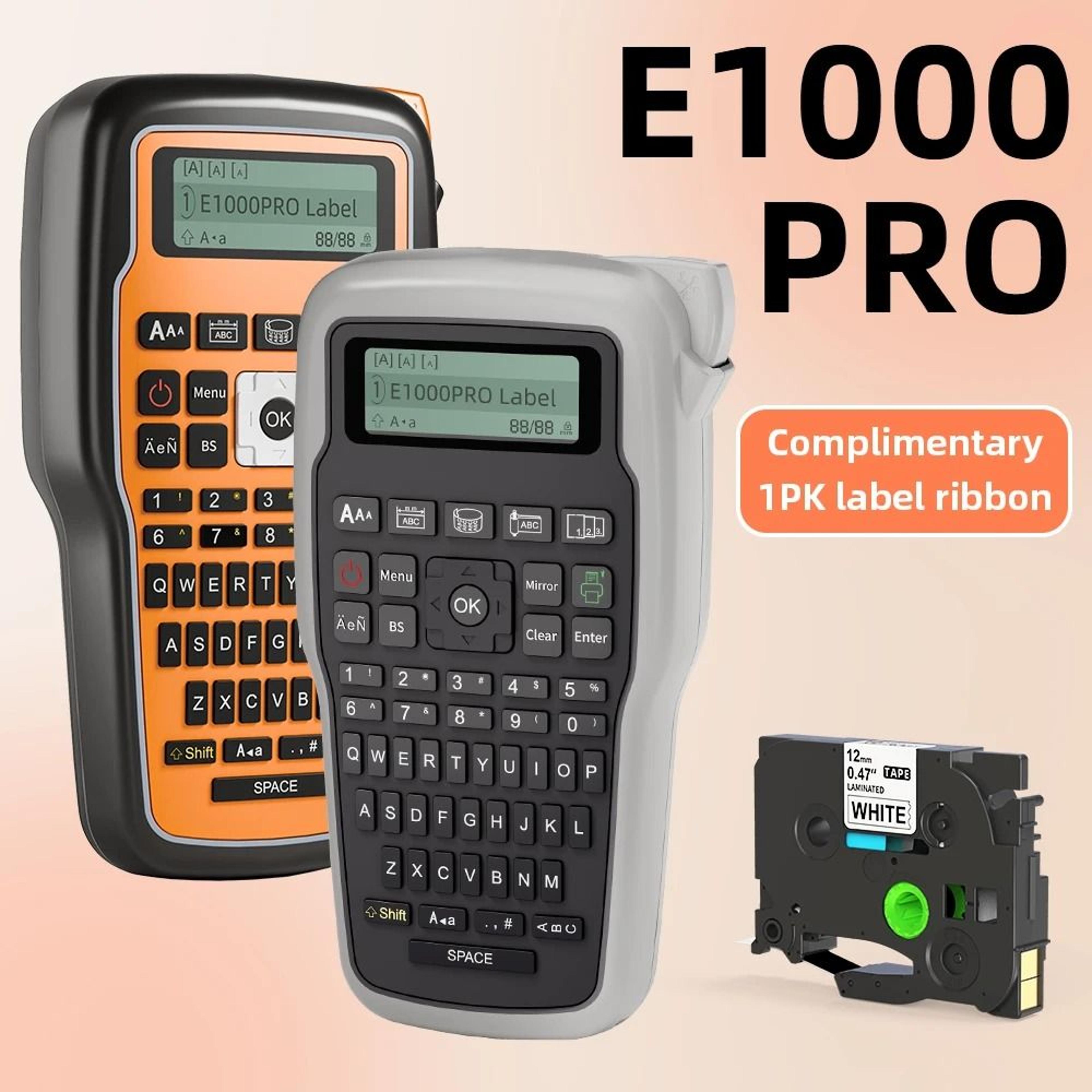 wiremark e1000pro handheld label printer