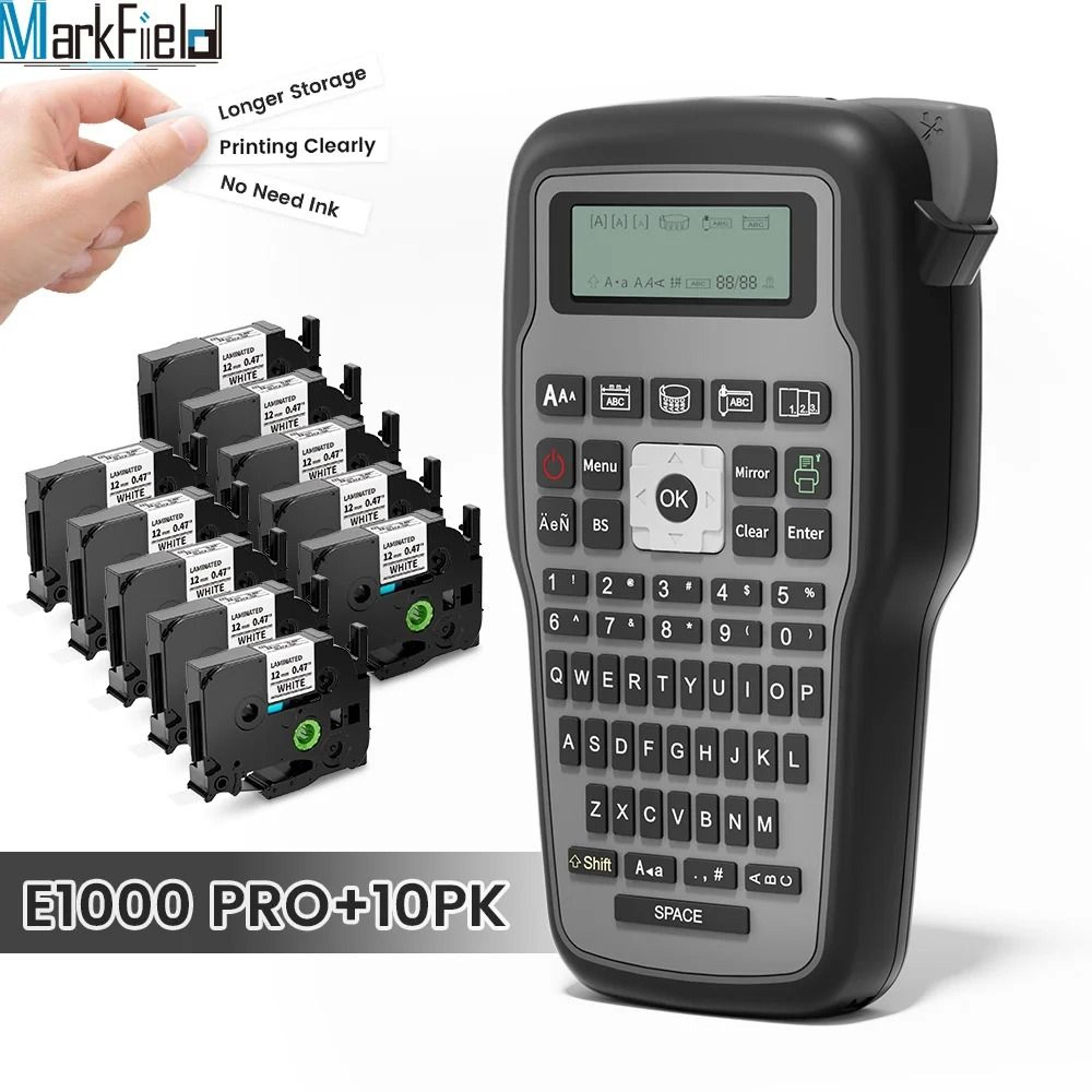 PrintMaster E1000 PRO Label Maker 21