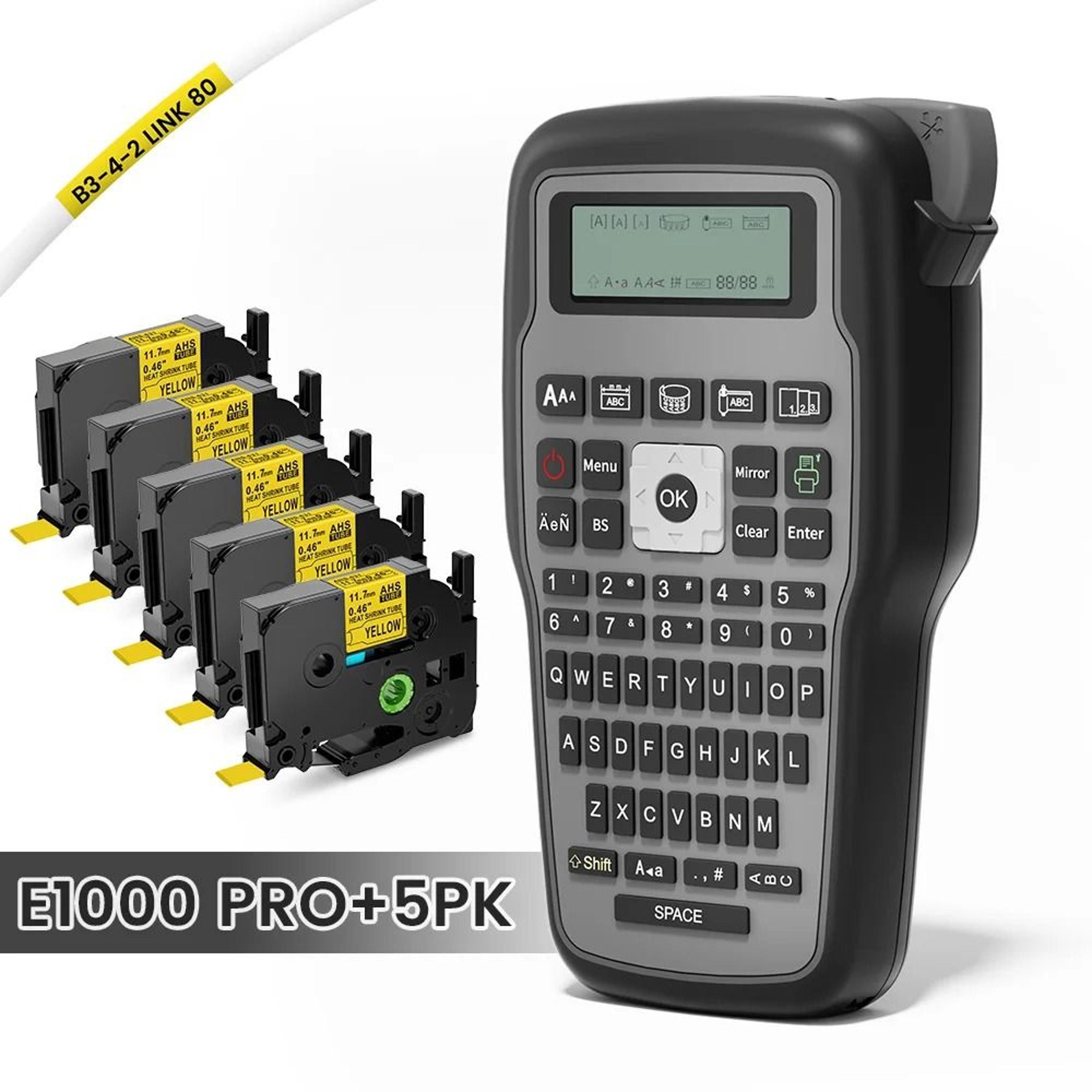 ProLabel E1000 PRO Portable Label Printer 13