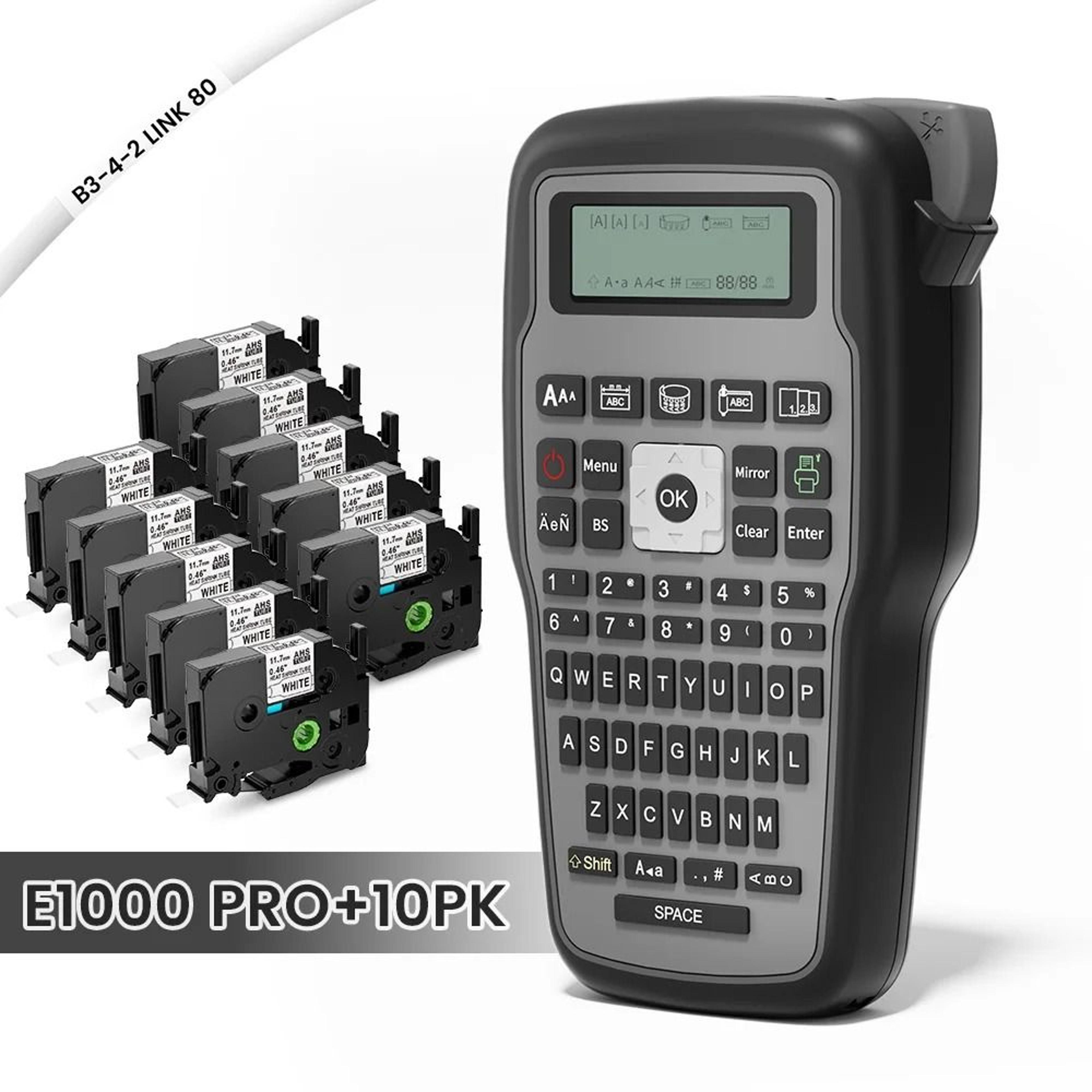 CableMark E1000 PRO Industrial Tube Printer 9