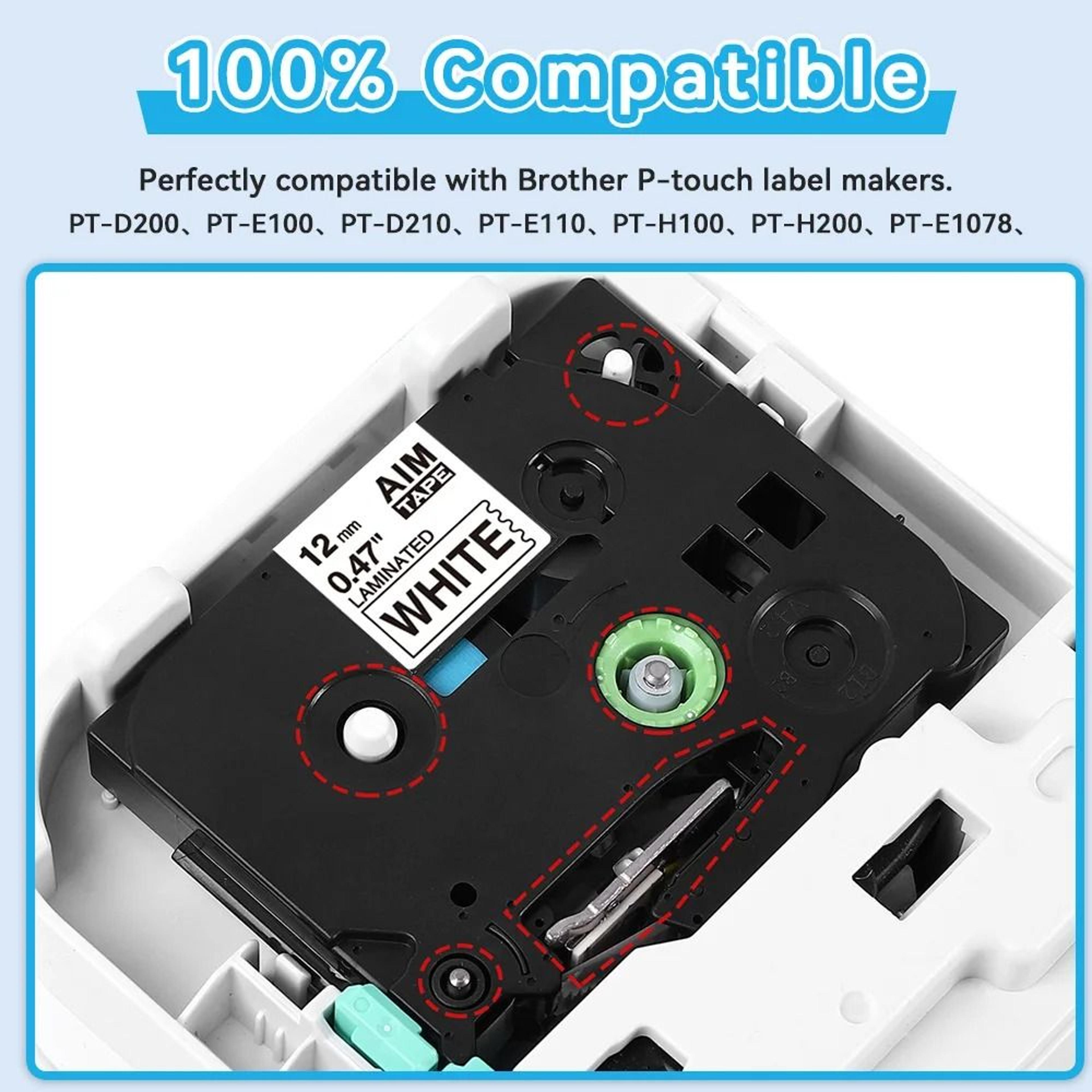 LamiEdge PTouch Label Tape 1