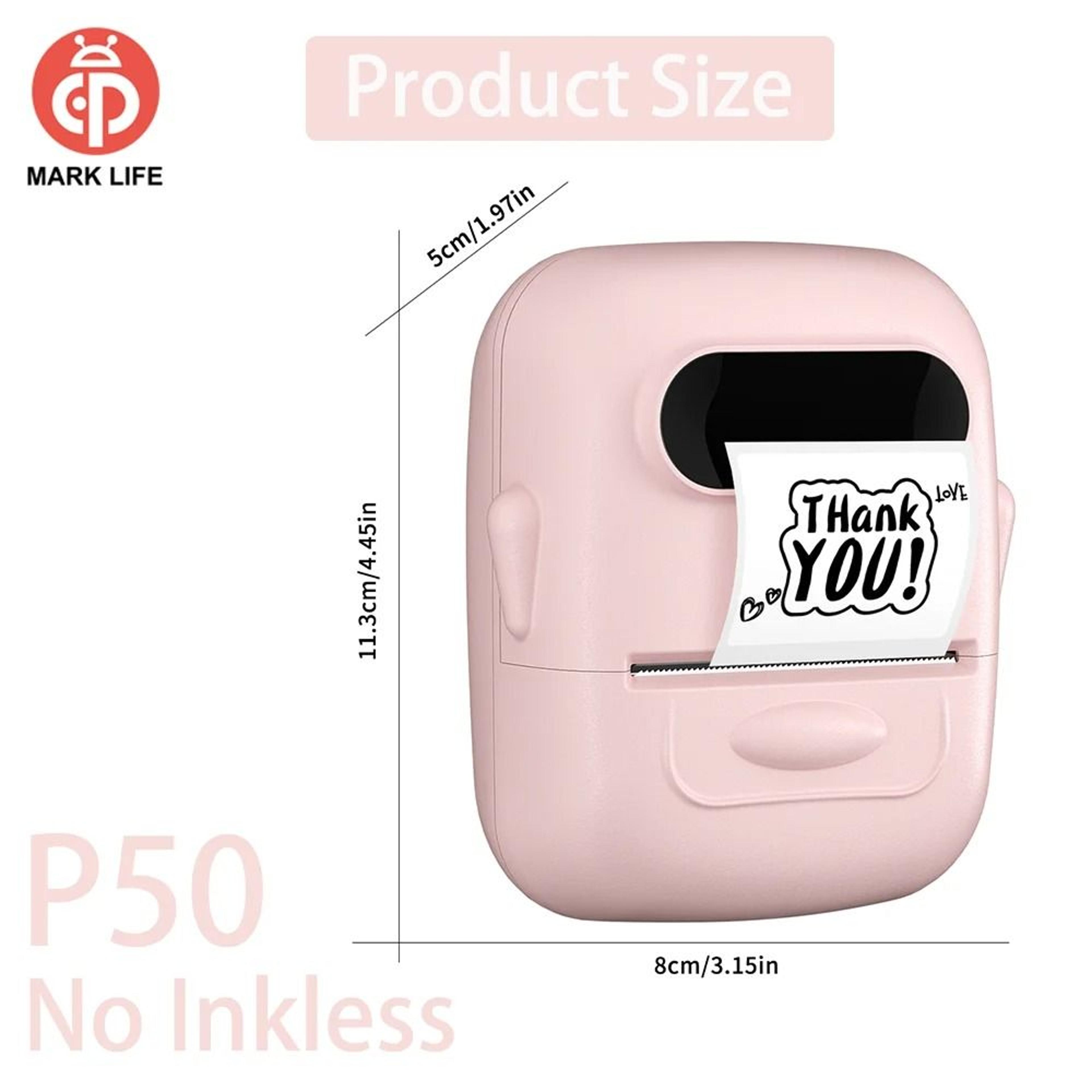 Marklife P50 Bluetooth Sticker Label Printer 2