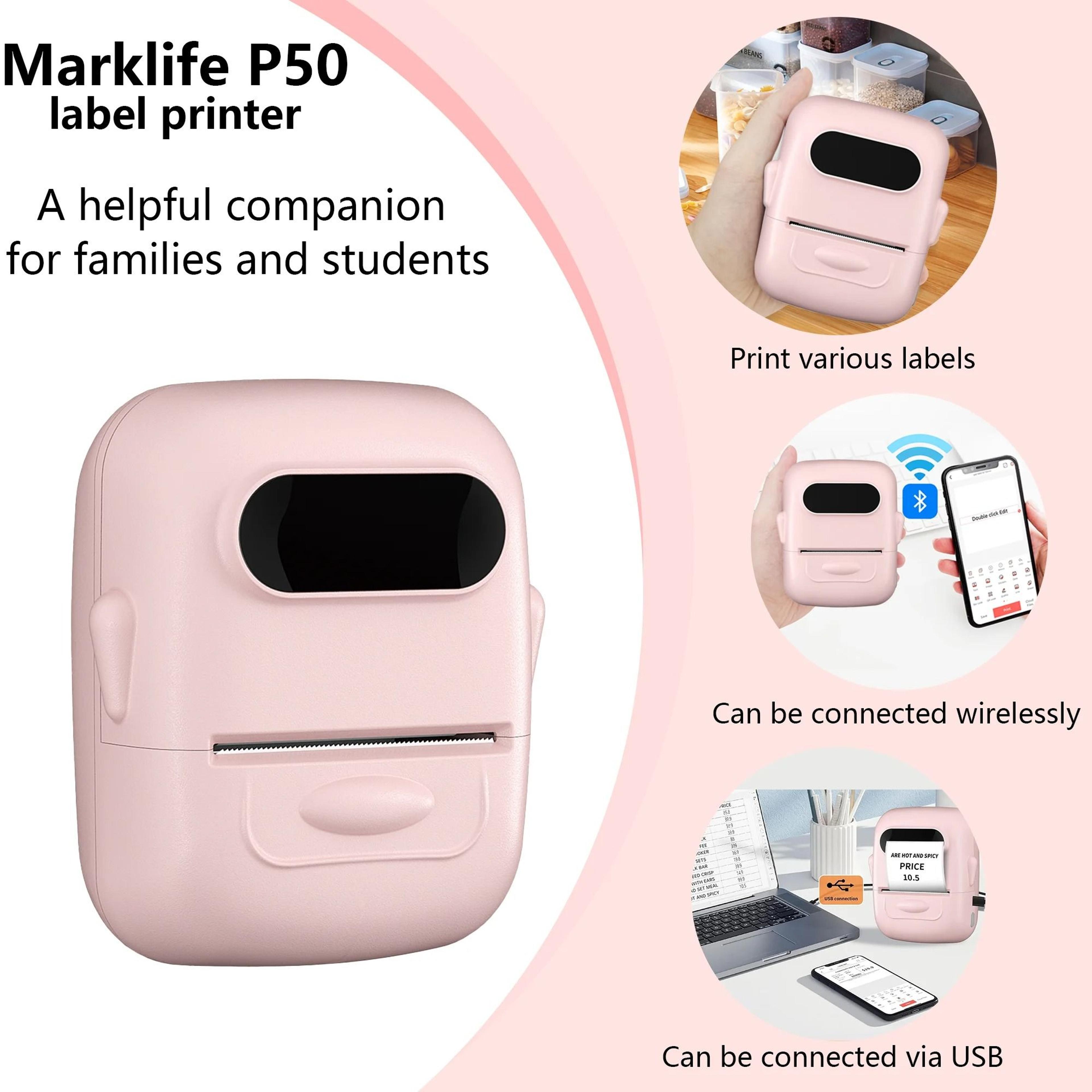 Marklife P50 Bluetooth Sticker Label Printer 5