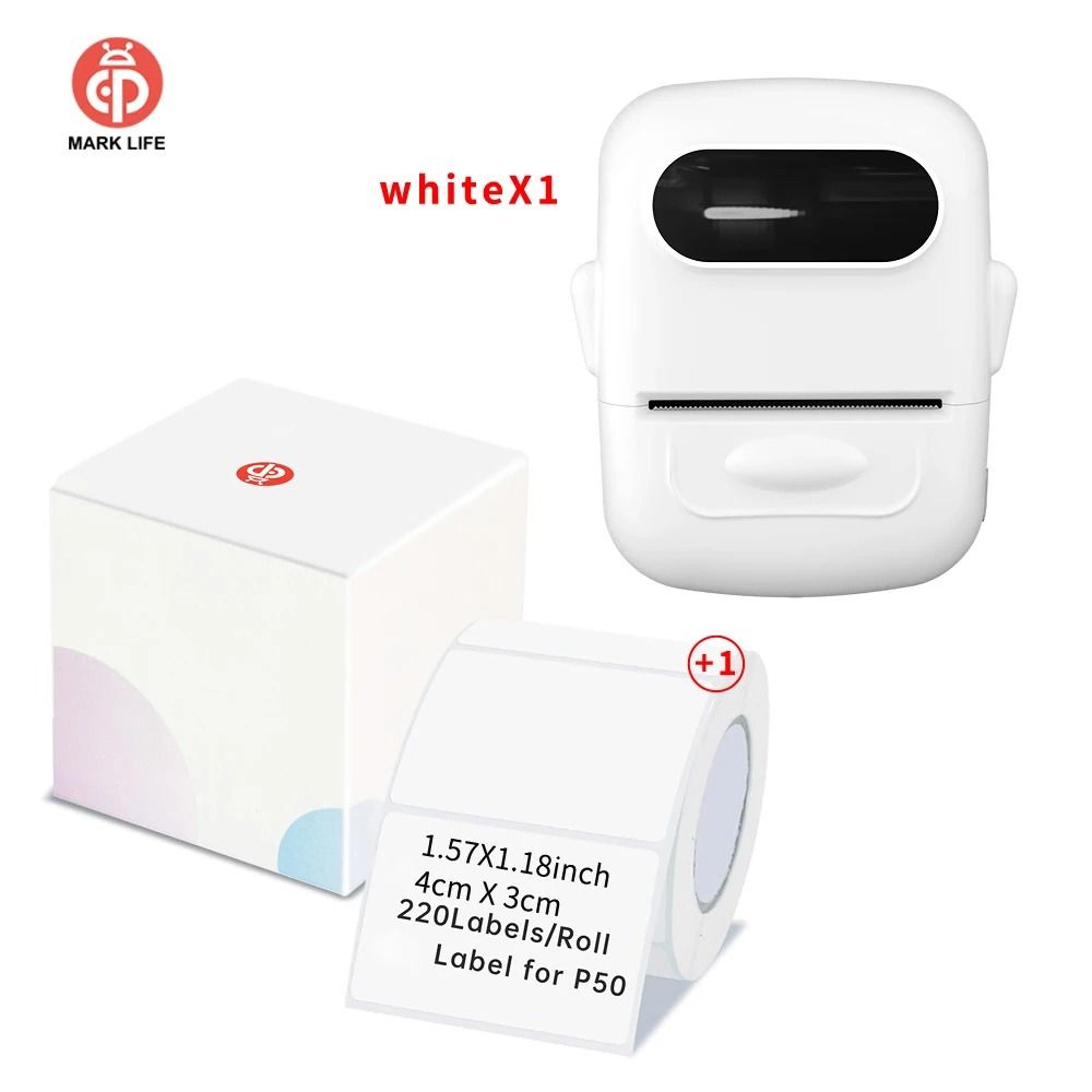 Marklife P50 Bluetooth Sticker Label Printer 7