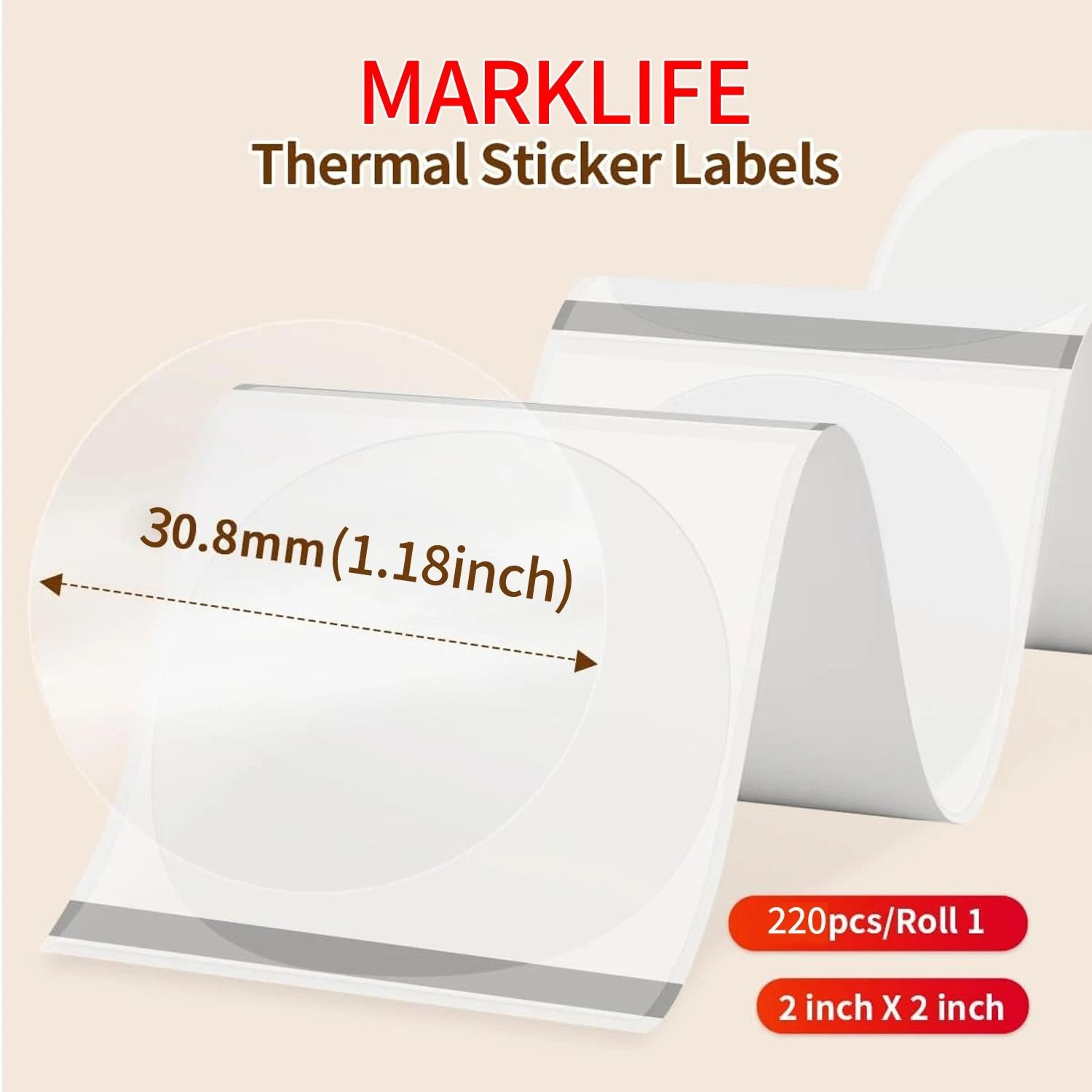 Marklife P50 Bluetooth Sticker Label Printer 10