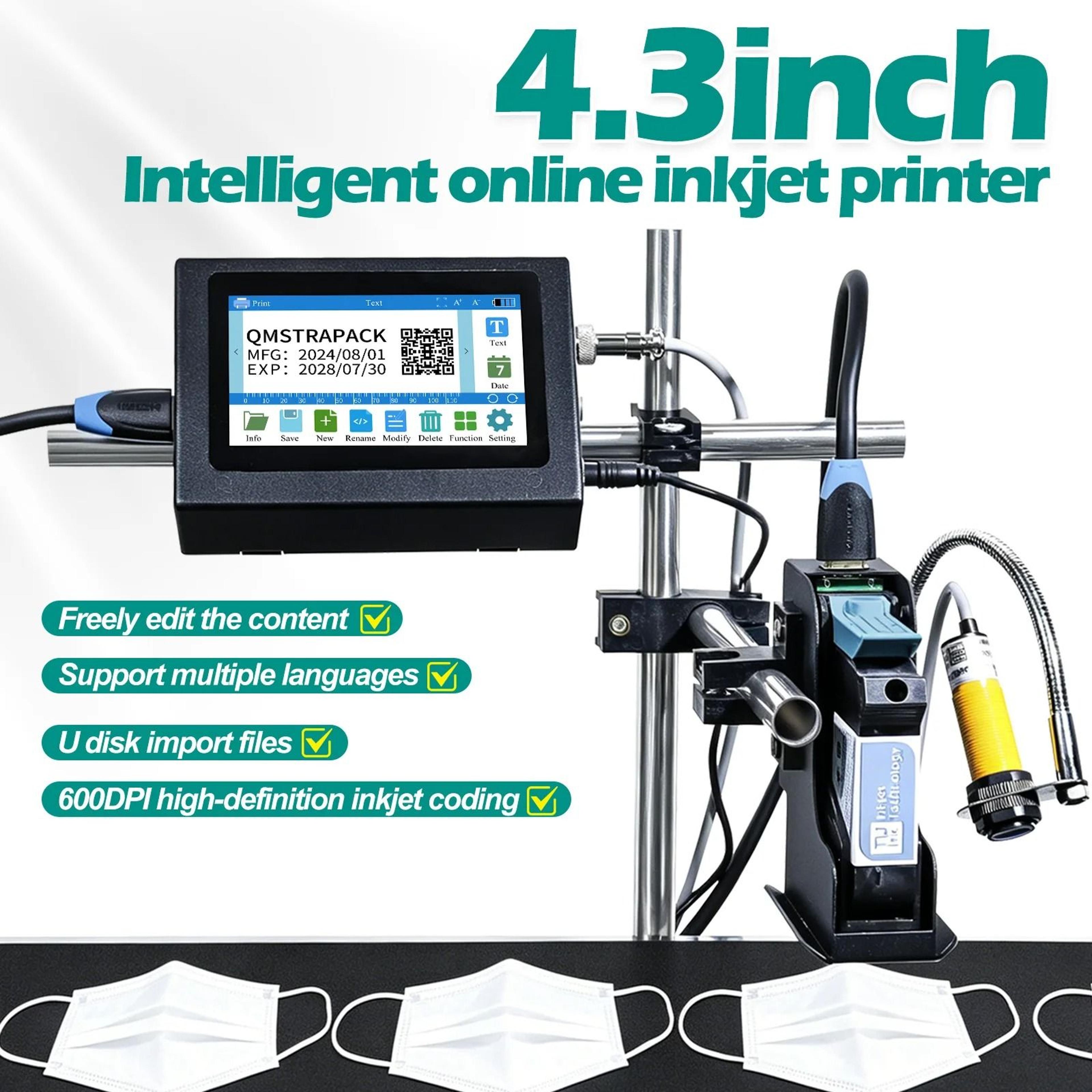 ProCode Industrial Inkjet Coding Printer 1