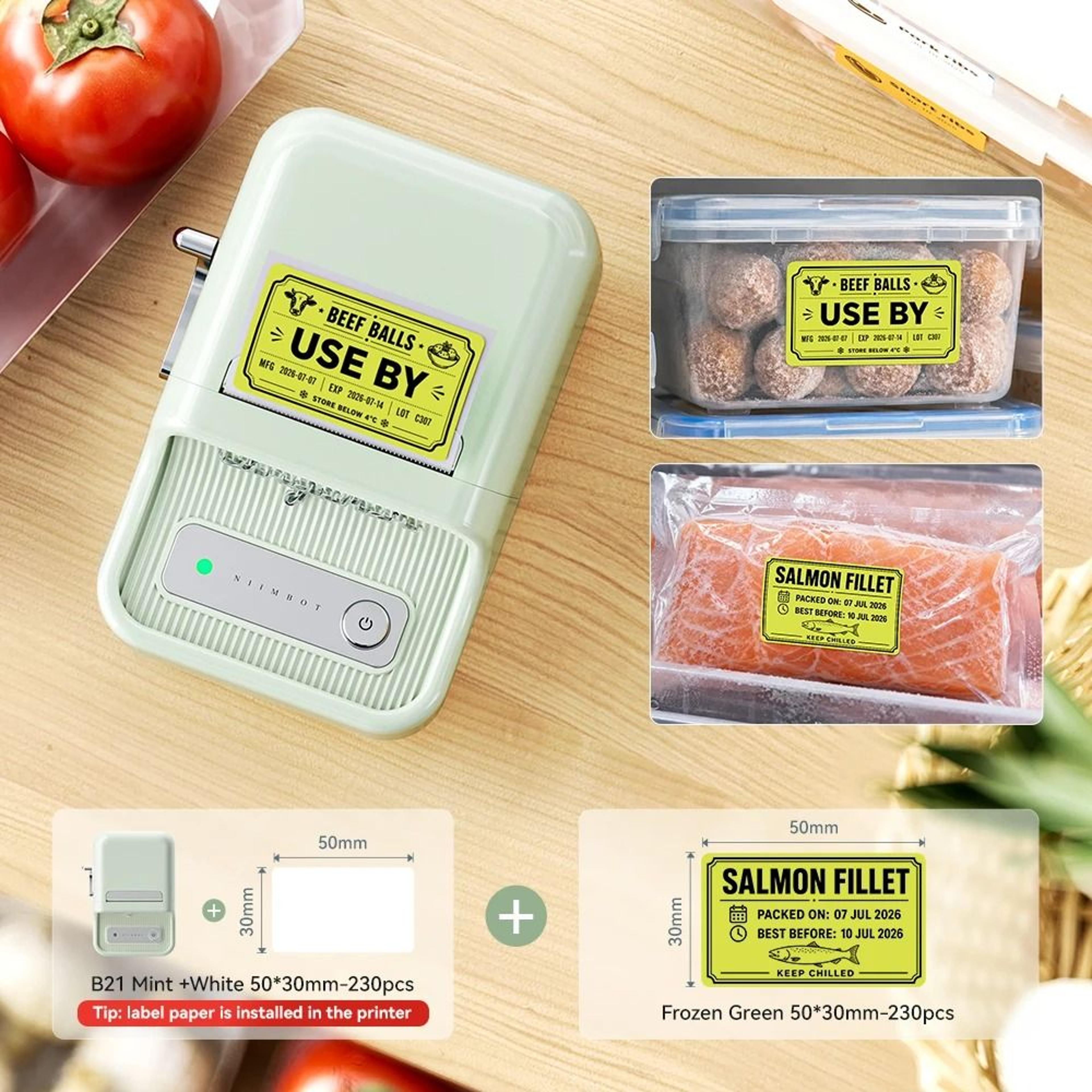 Niimbot Smart Bluetooth Freezer Label Maker 24
