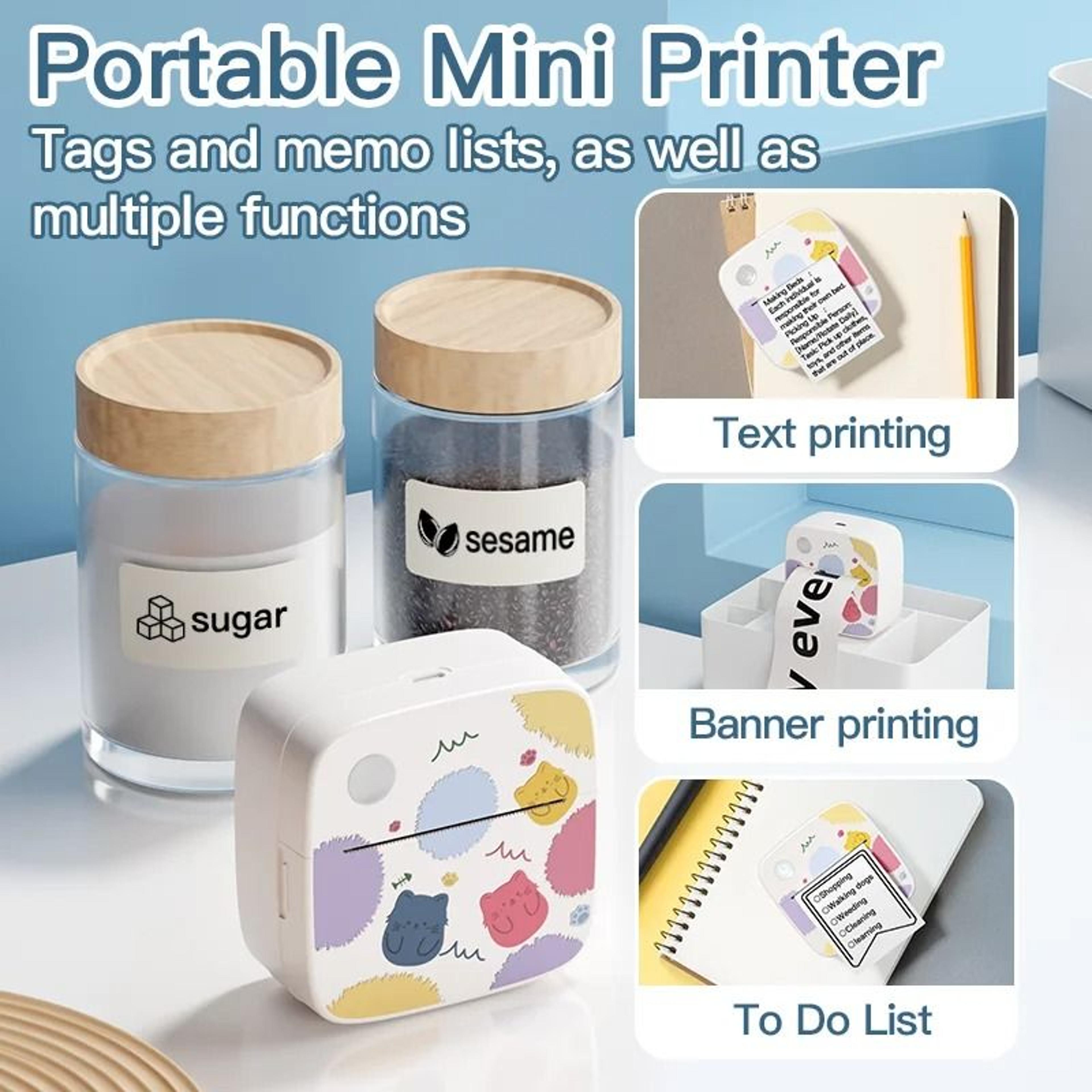 dolewa d2 portable thermal label printer