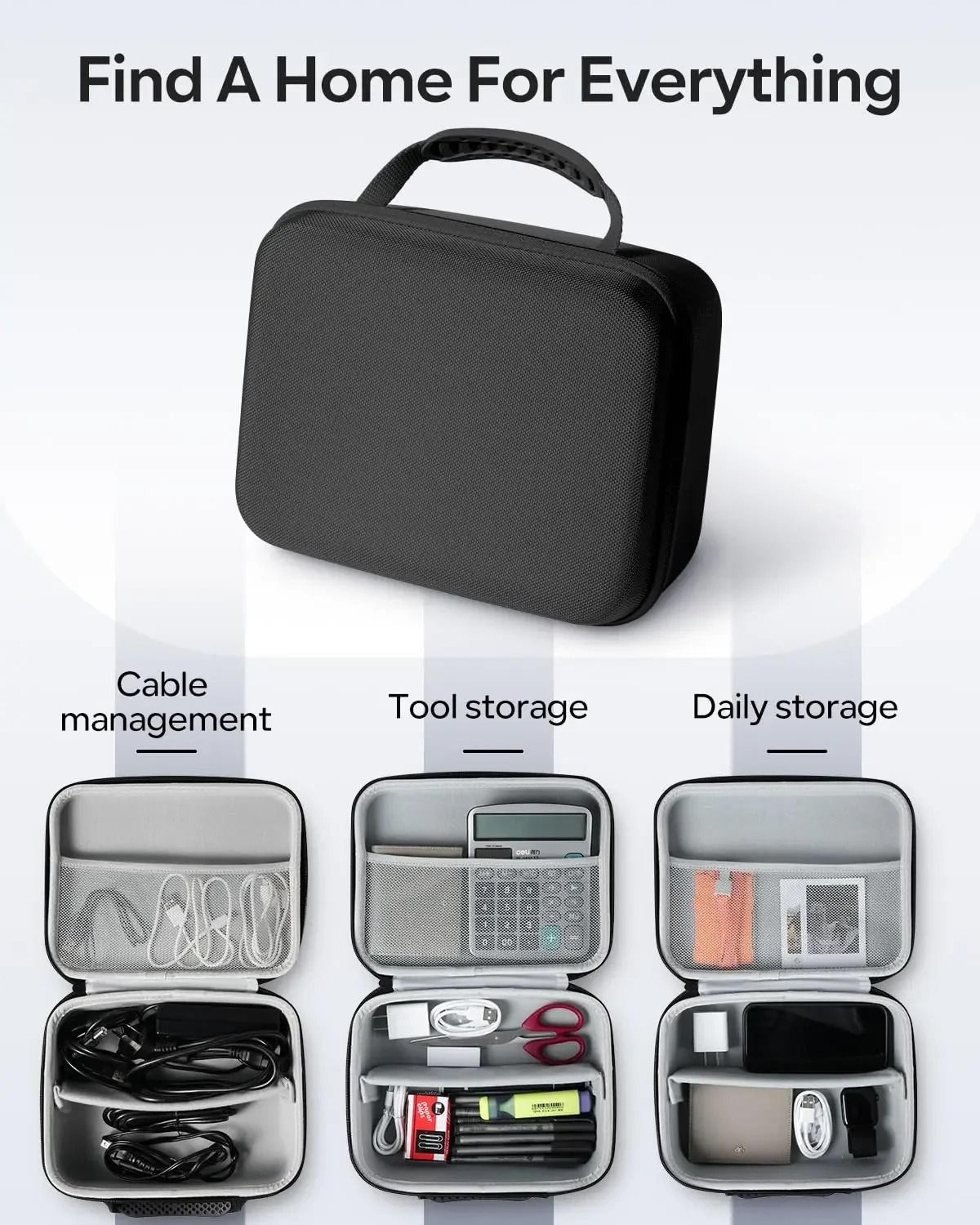 Protective Label Printer Storage Carrying Case 5