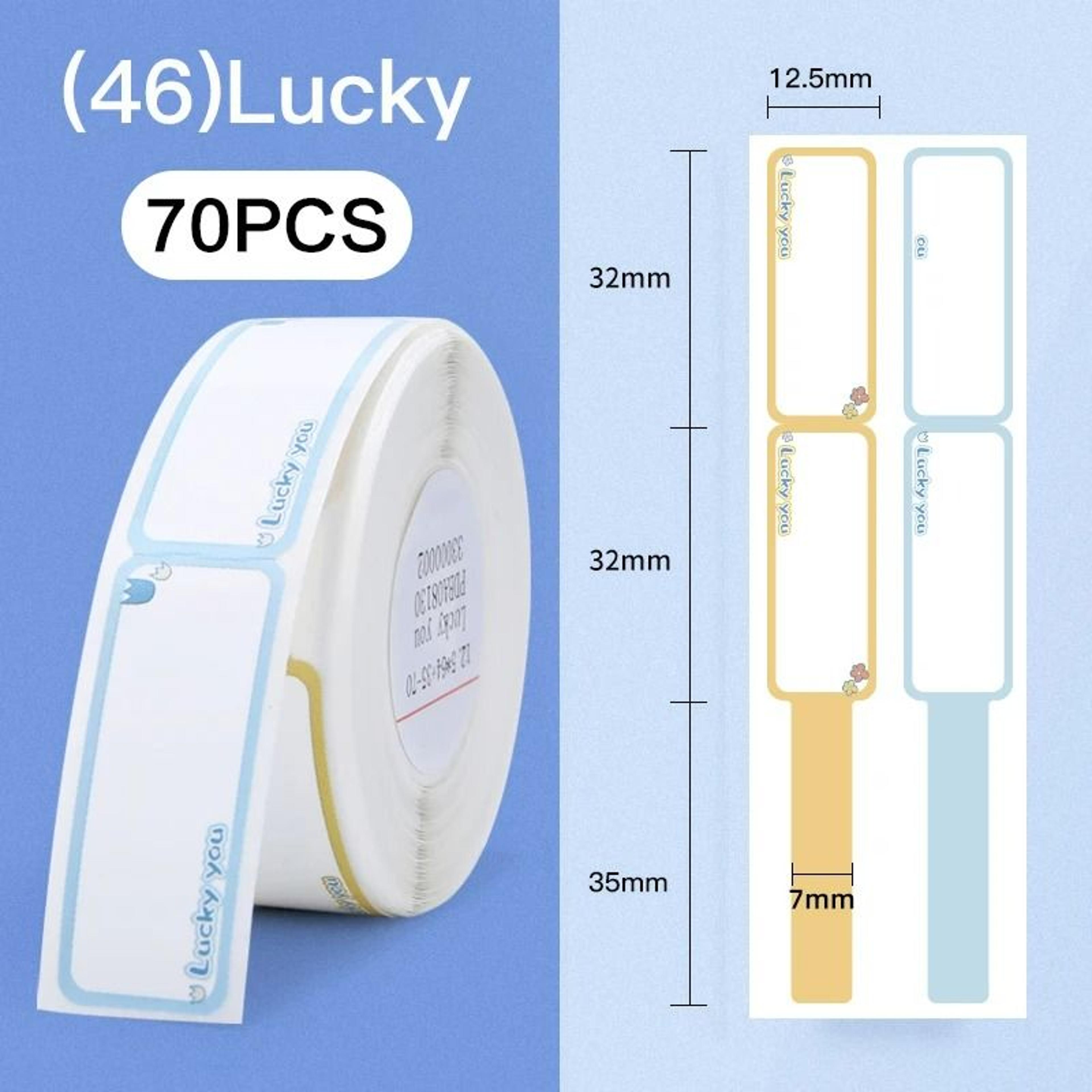 NIIMBOT Waterproof Cable Identification Label Stickers 13