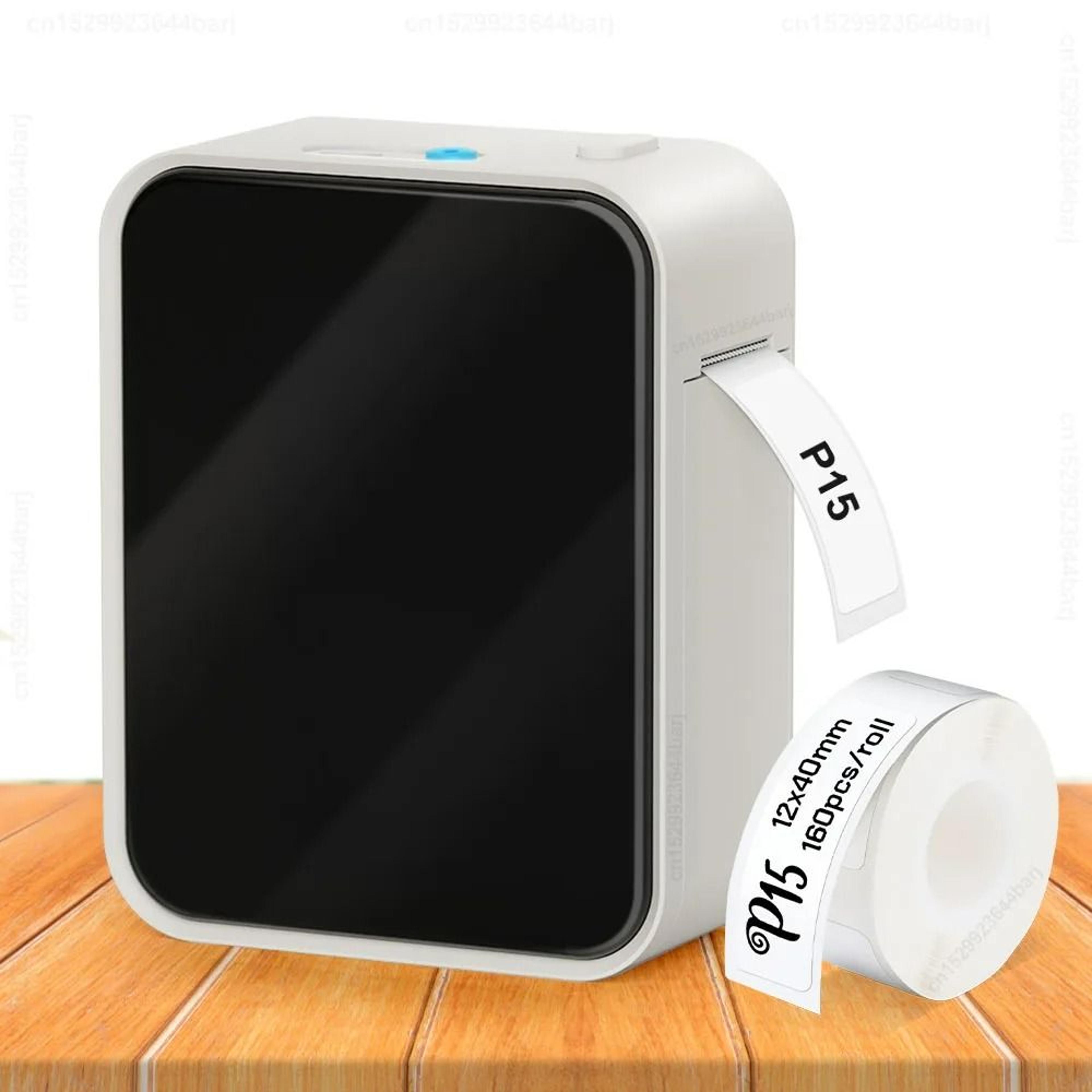 P15 Portable Bluetooth Thermal Sticker Label Maker 14