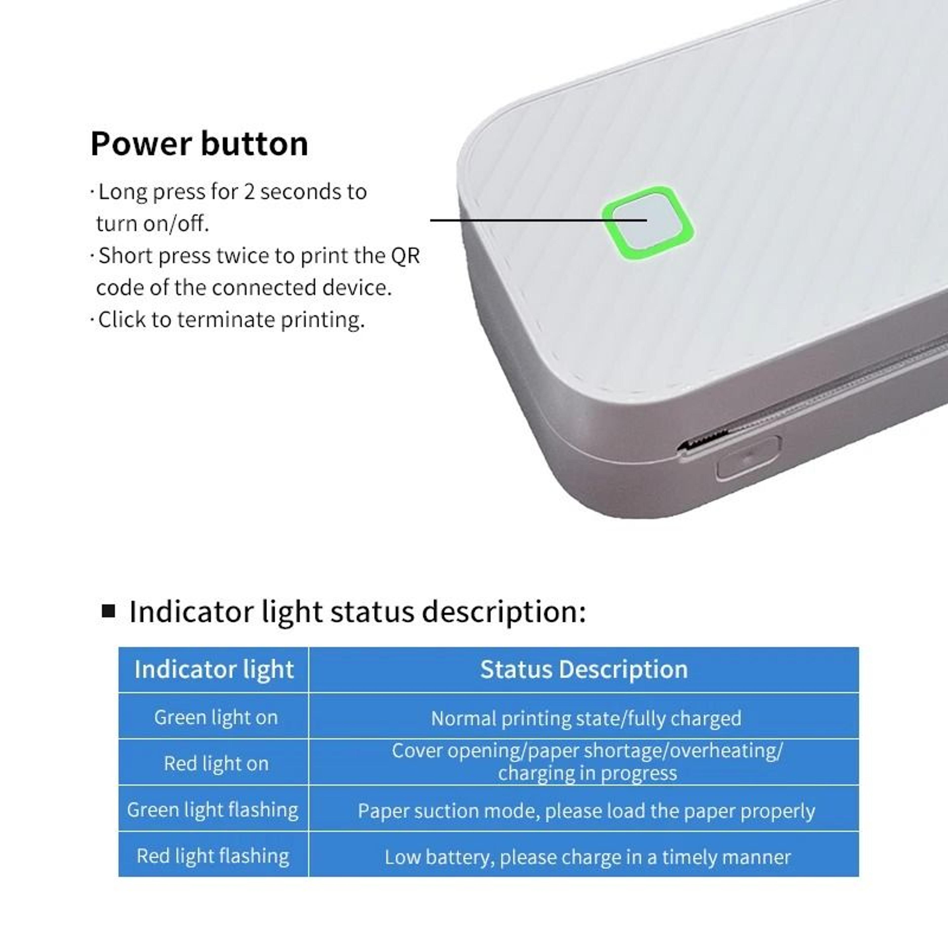 DocuGo Portable A4 Bluetooth Thermal Printer 4