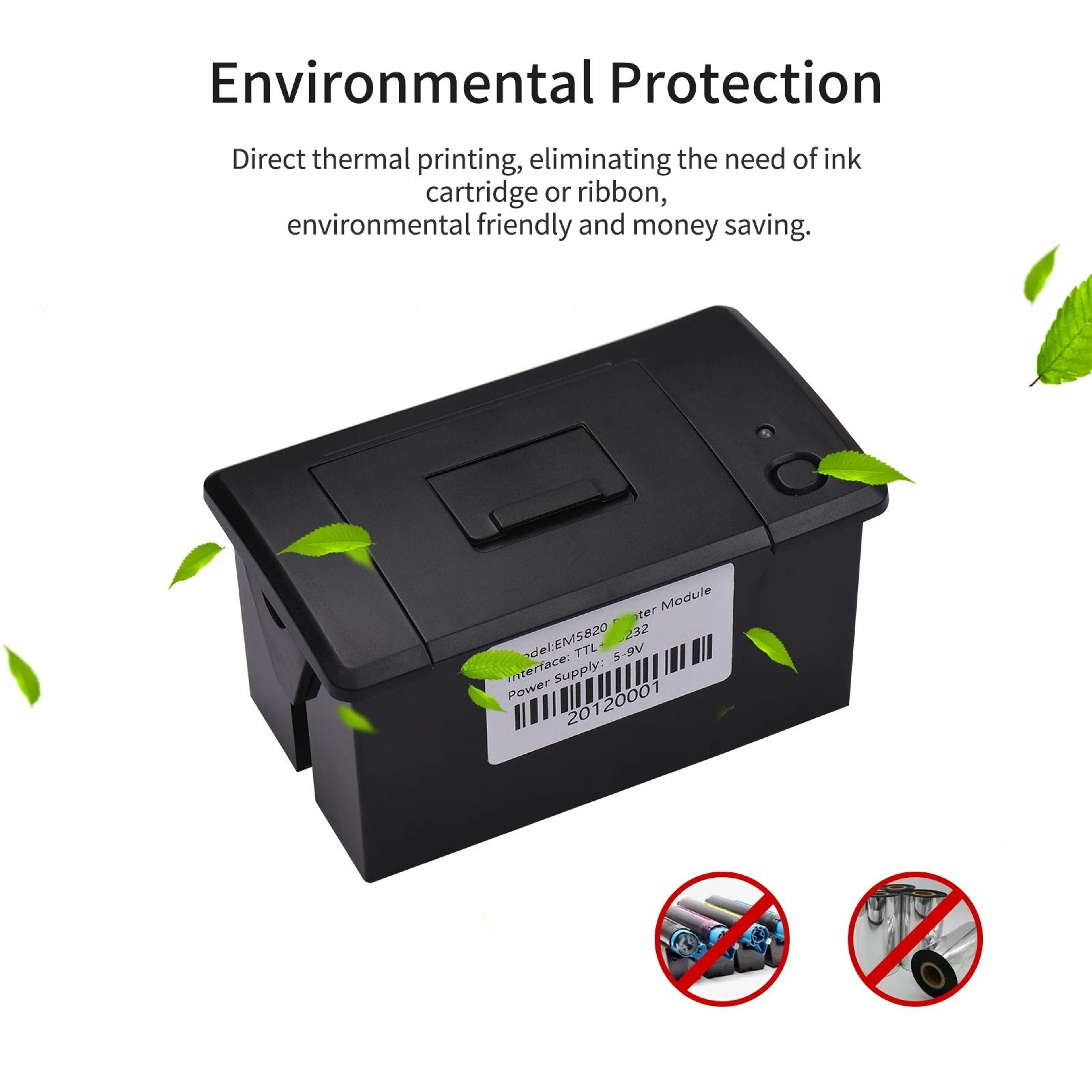 PrintCore 58mm Embedded Thermal Receipt Printer Module 1
