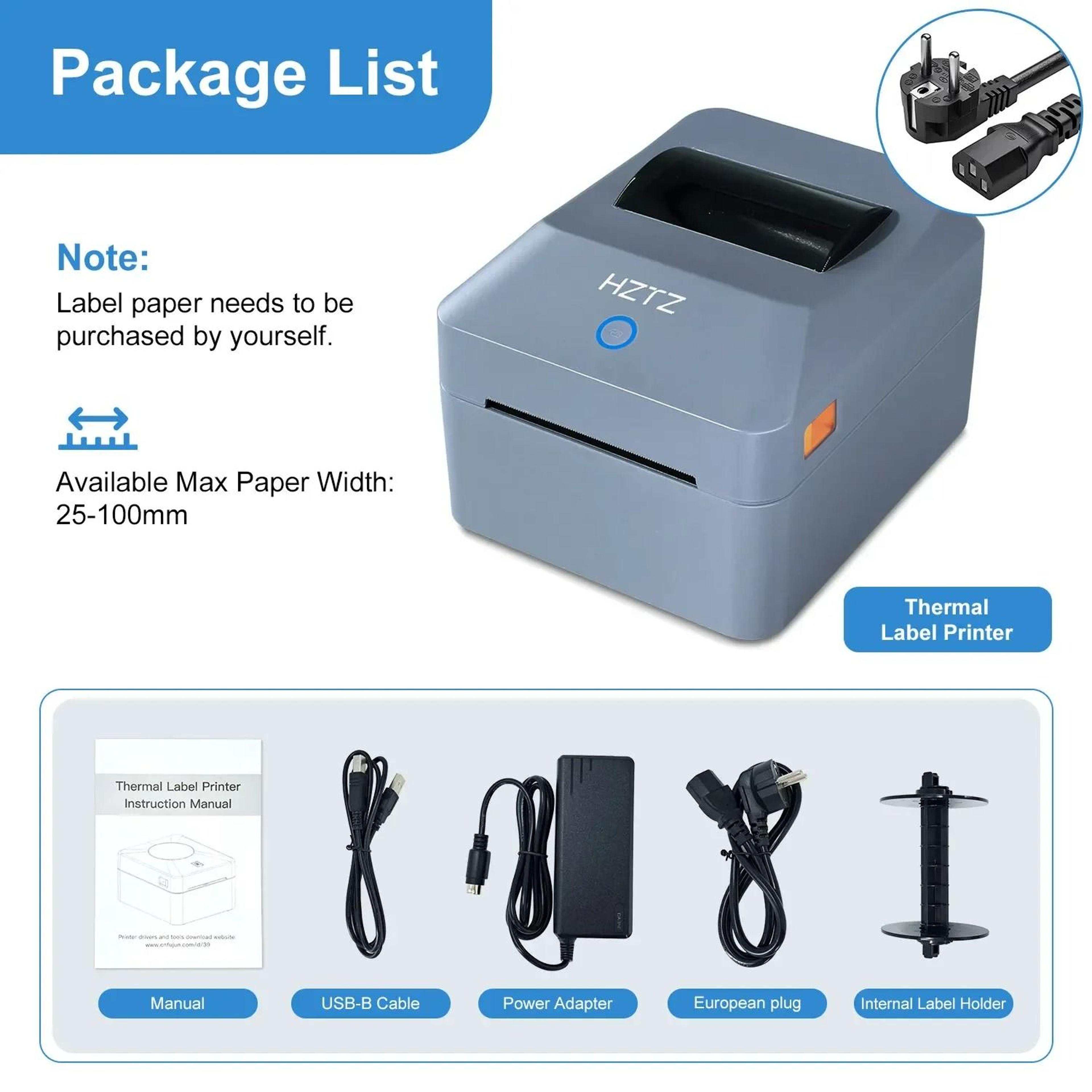 ParcelPro 4x6 Desktop Thermal Shipping Label Printer 5
